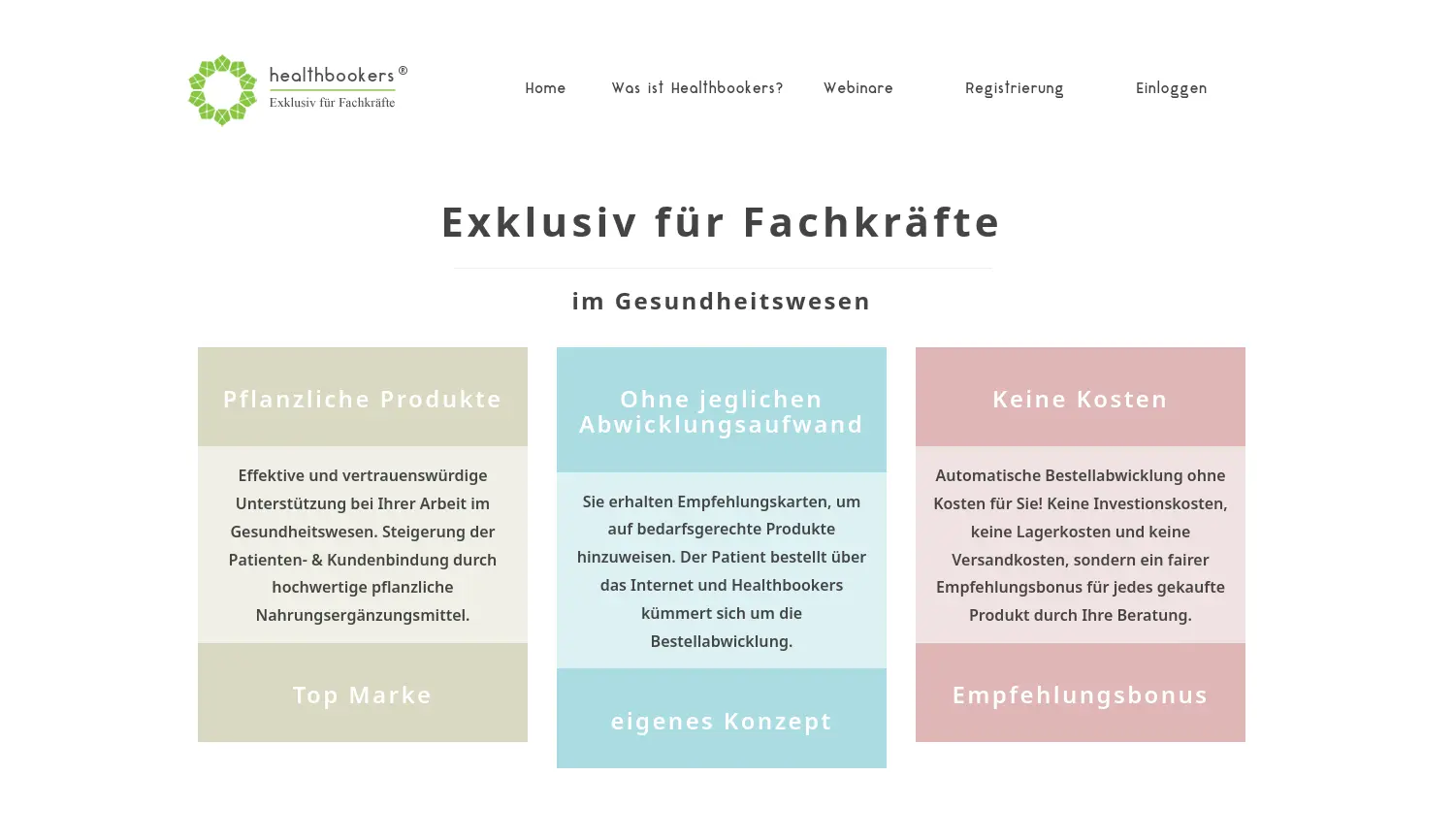 Website der Firma Critch GmbH
