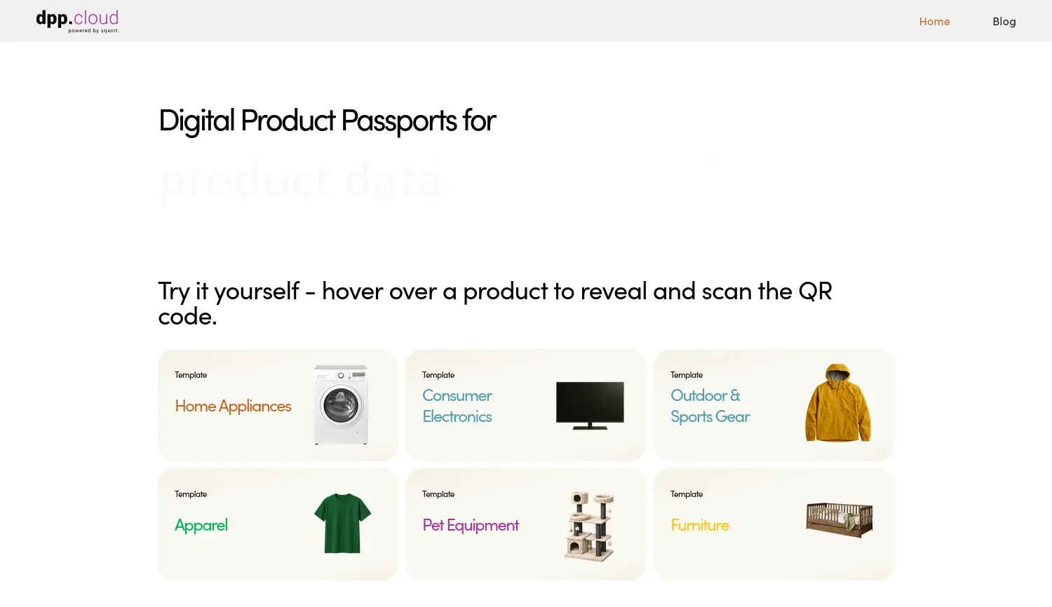 Website der Firma SQANIT GmbH