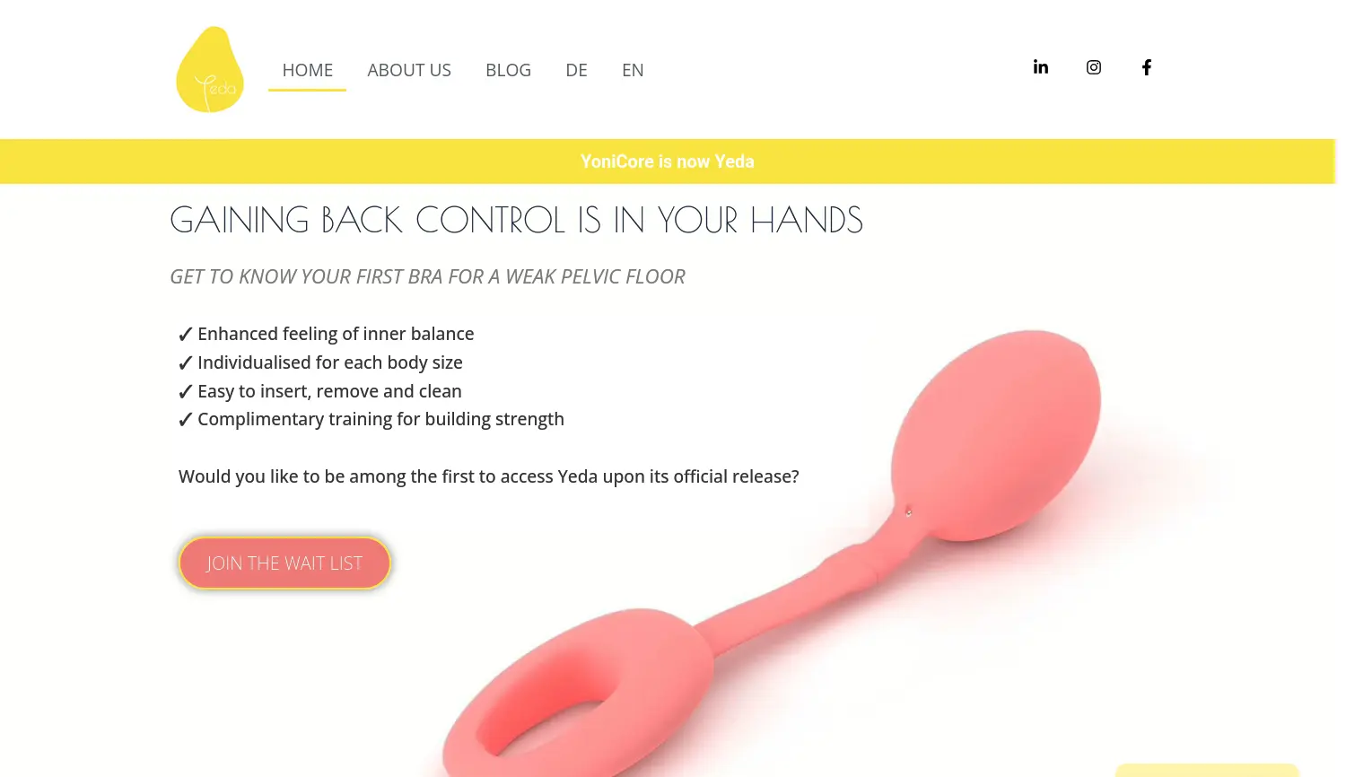 Website der Firma CoreCreation GmbH