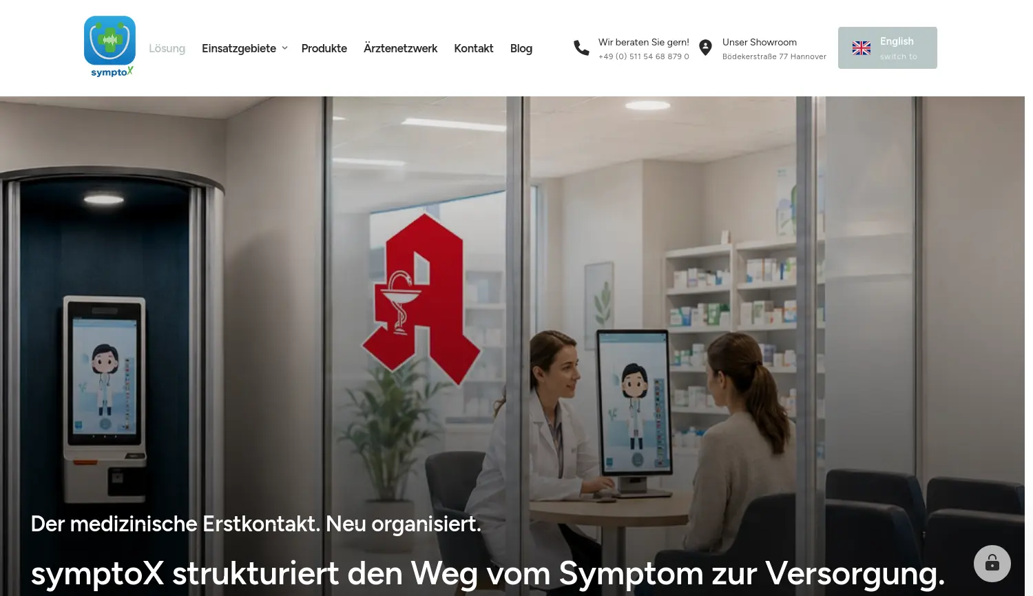 Website der Firma HannTech GmbH