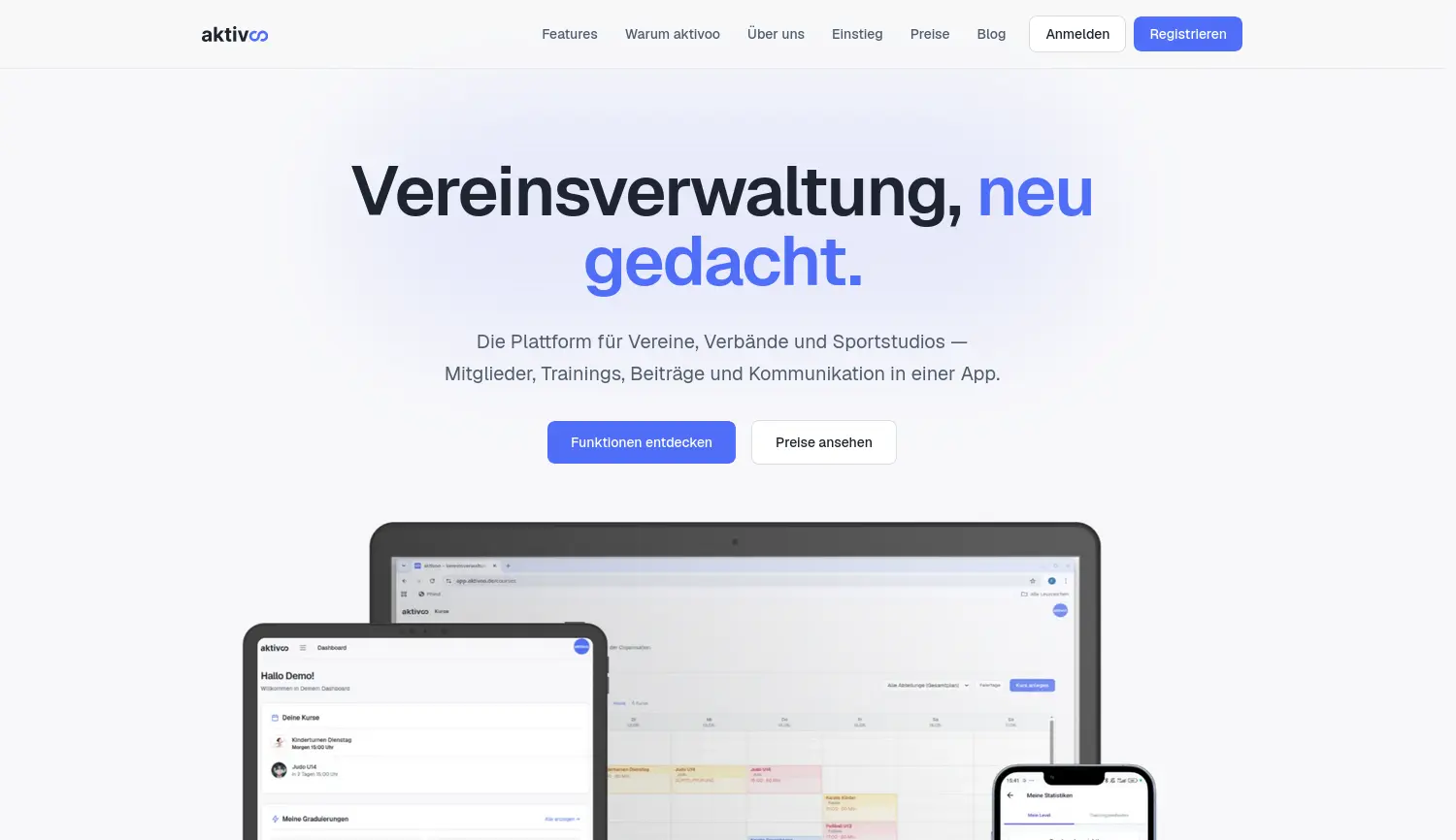 Website der Firma Funity UG (haftungsbeschränkt)