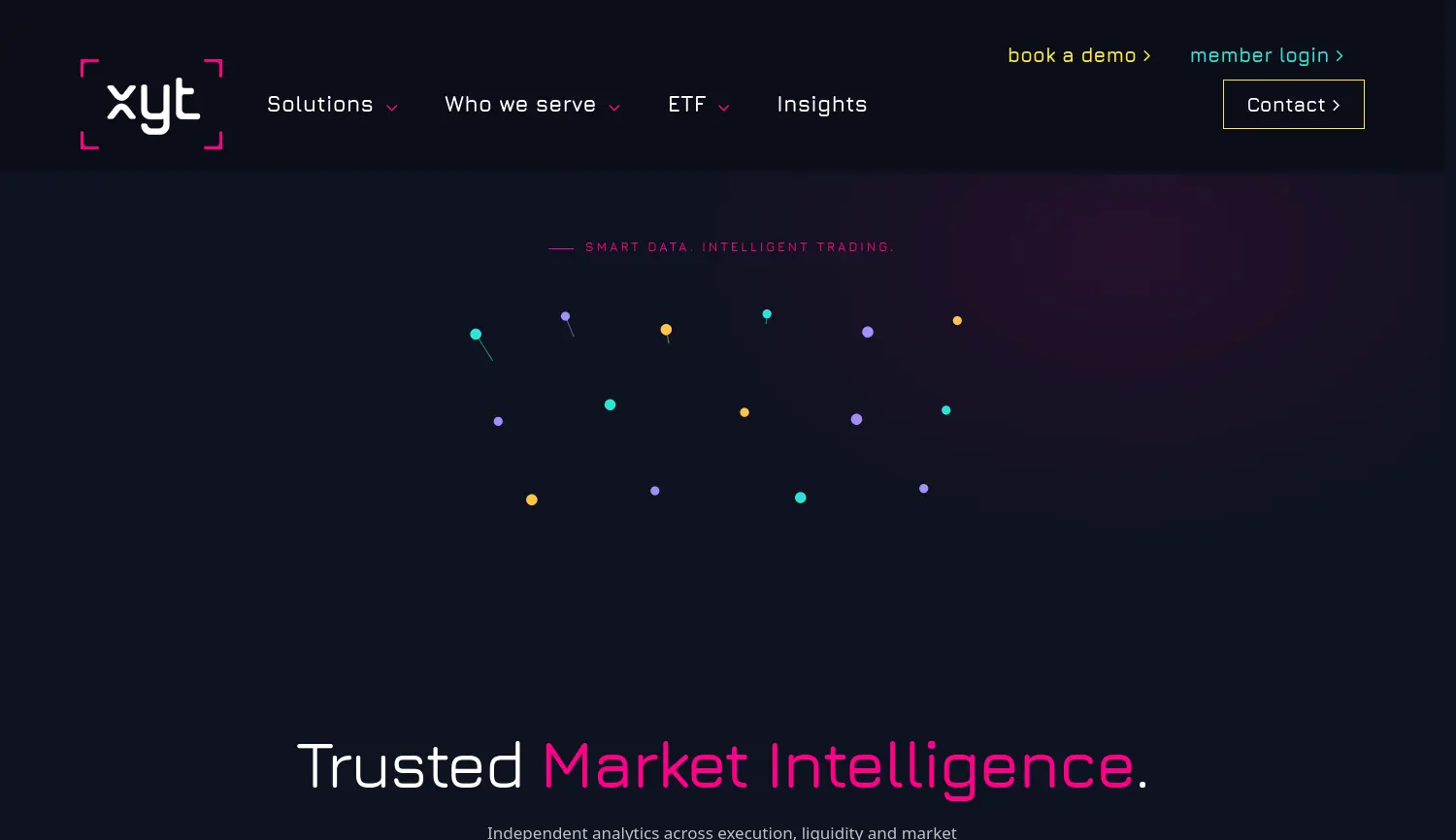Website der Firma Big-xyt AG