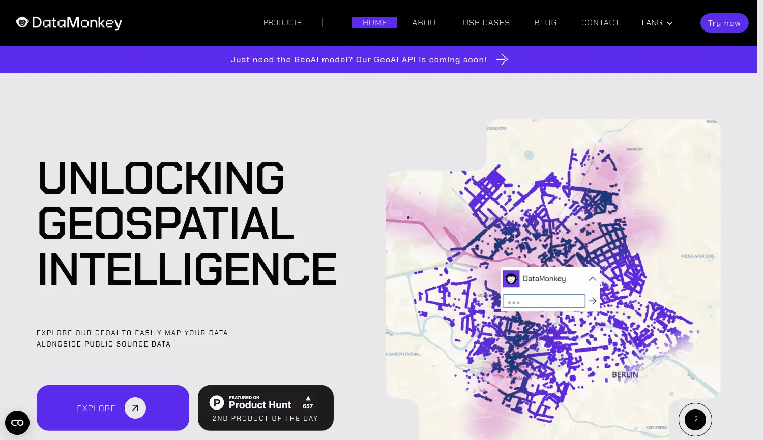 Website der Firma Urban Monkeys GmbH