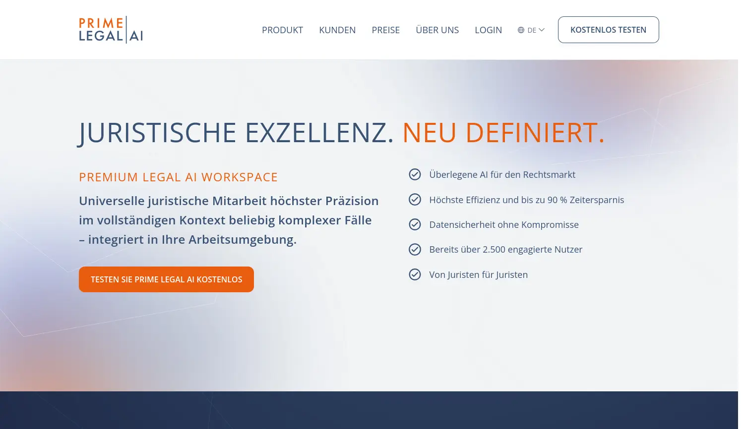 Website der Firma QNC GmbH