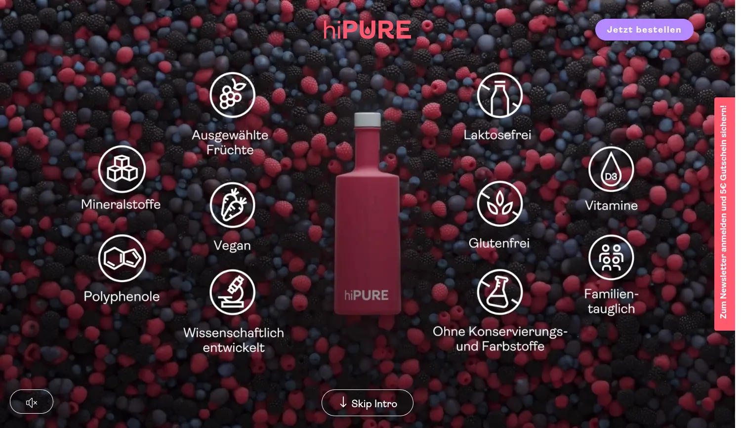 Website der Firma Wizelife GmbH