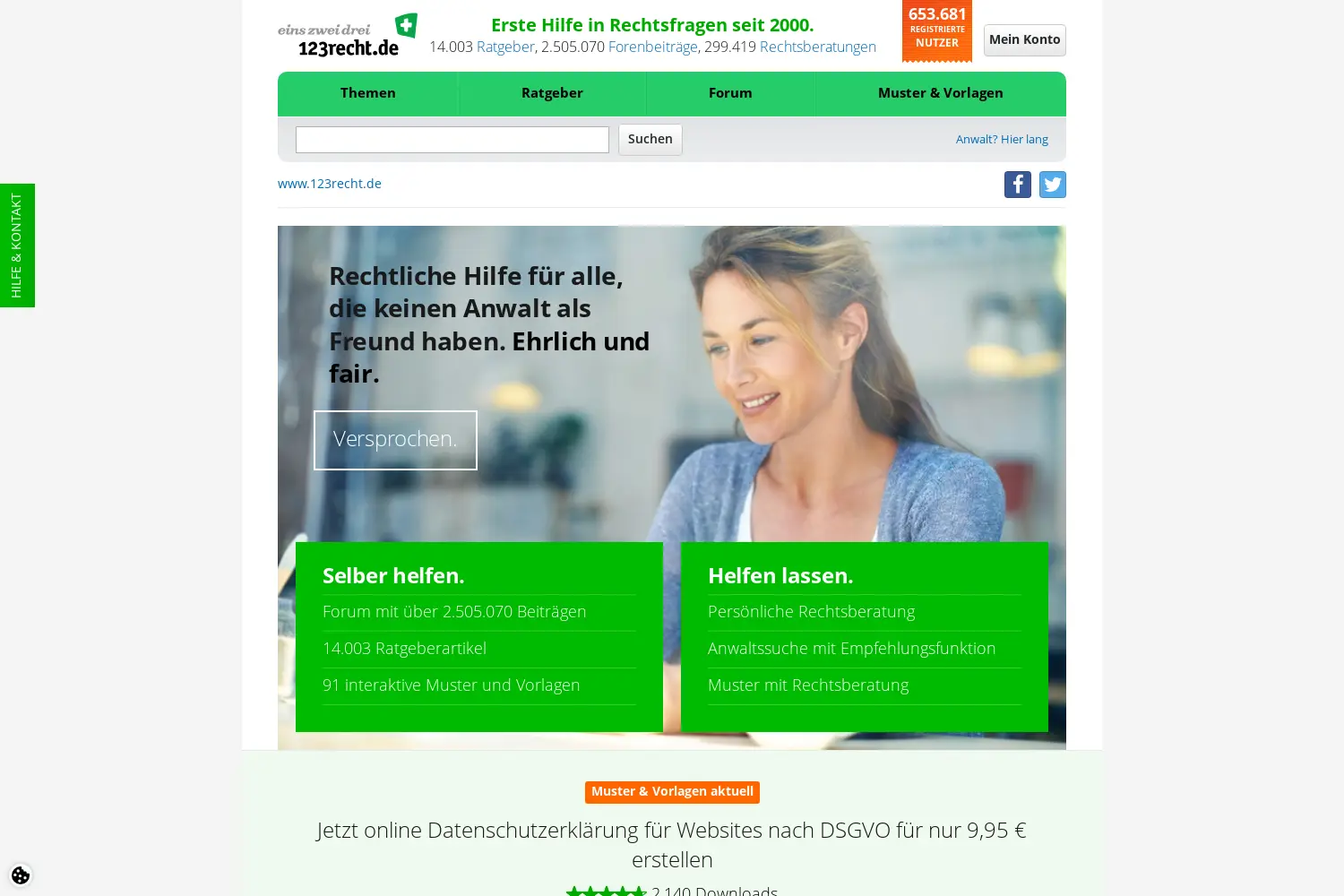 Website der Firma QNC GmbH