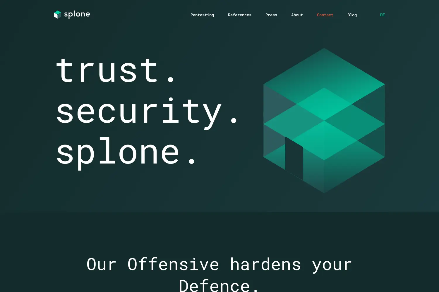 Website der Firma splone UG