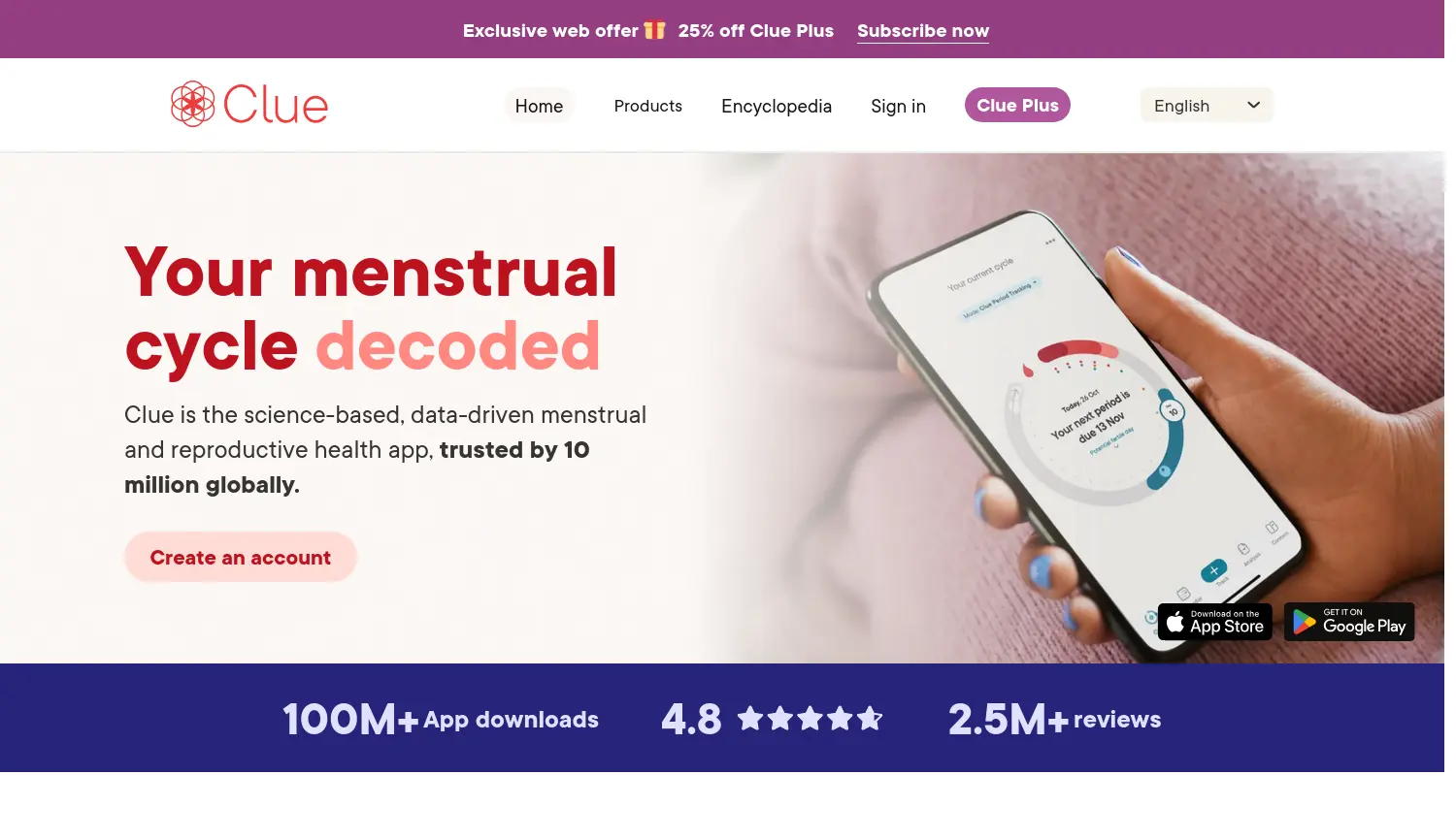 Website der Firma BioWink GmbH