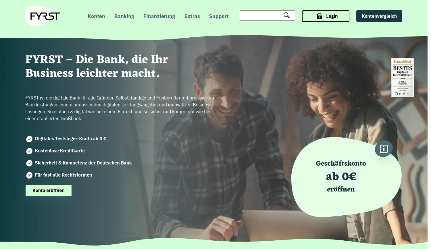 Website der Firma Deutsche Bank AG
