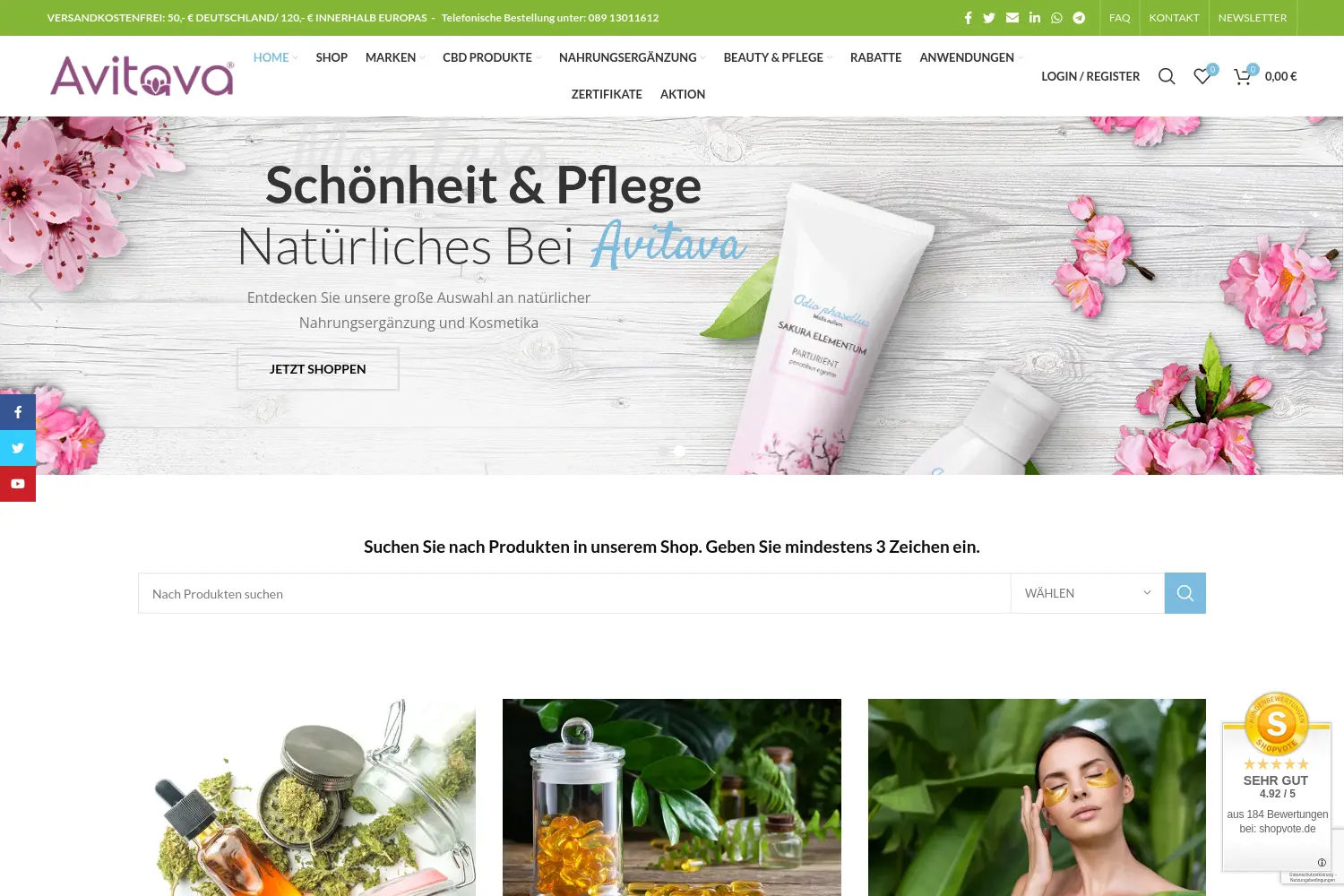 Website der Firma Redrice Solutions UG