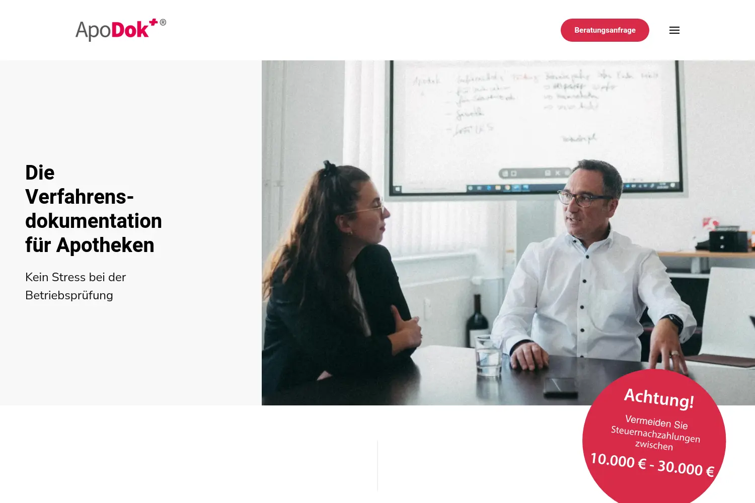 Website der Firma C&P Digital GmbH