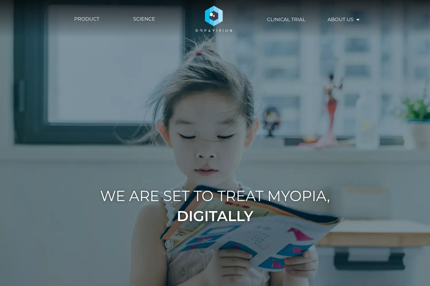 Website der Firma Dopavision GmbH
