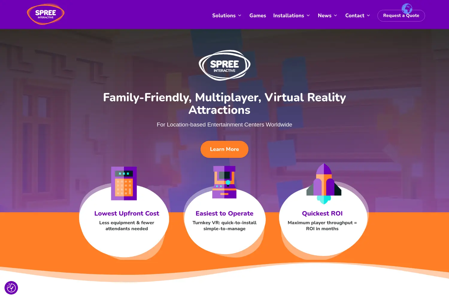 Website der Firma Spree Interactive GmbH