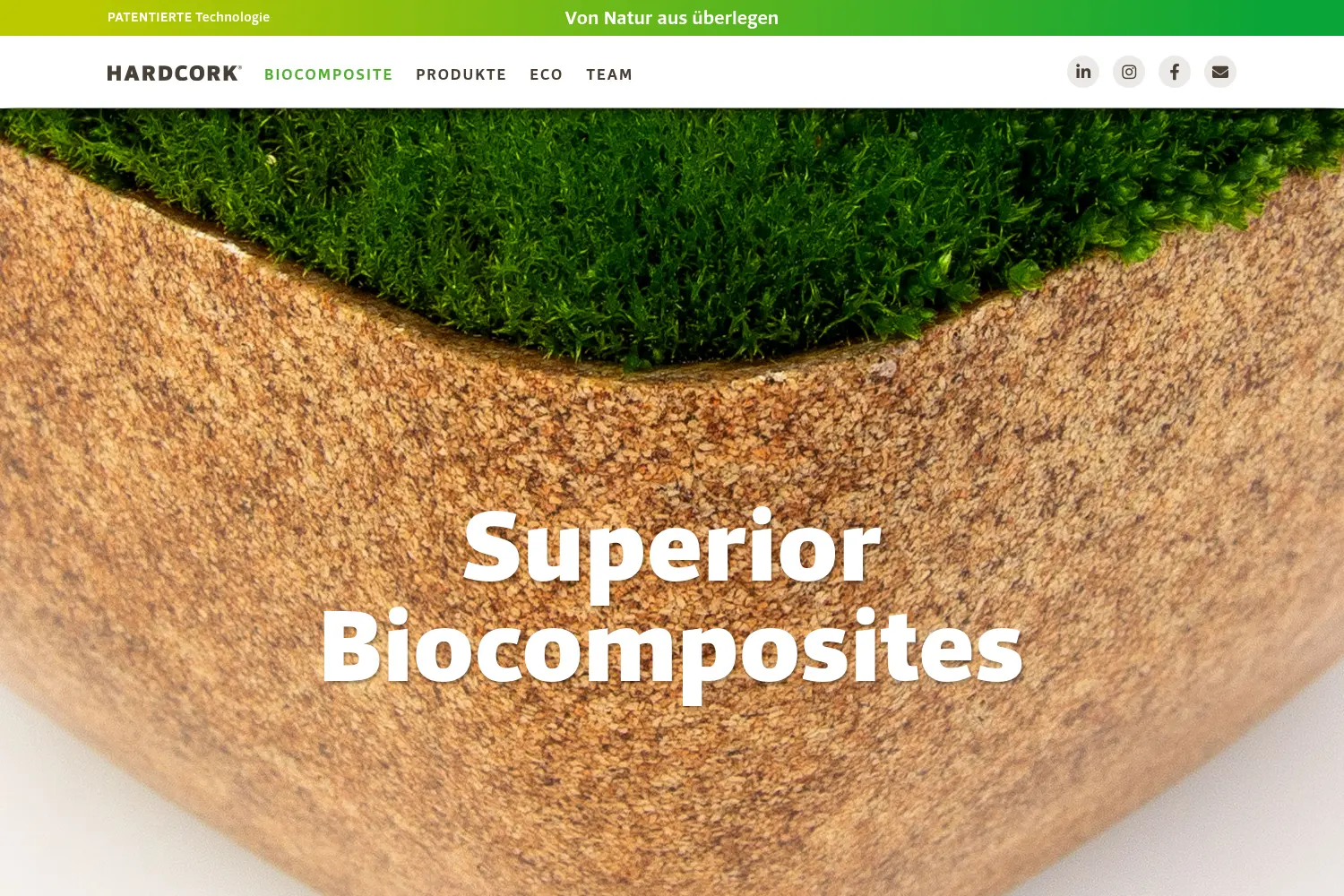 Website der Firma bufo technology UG