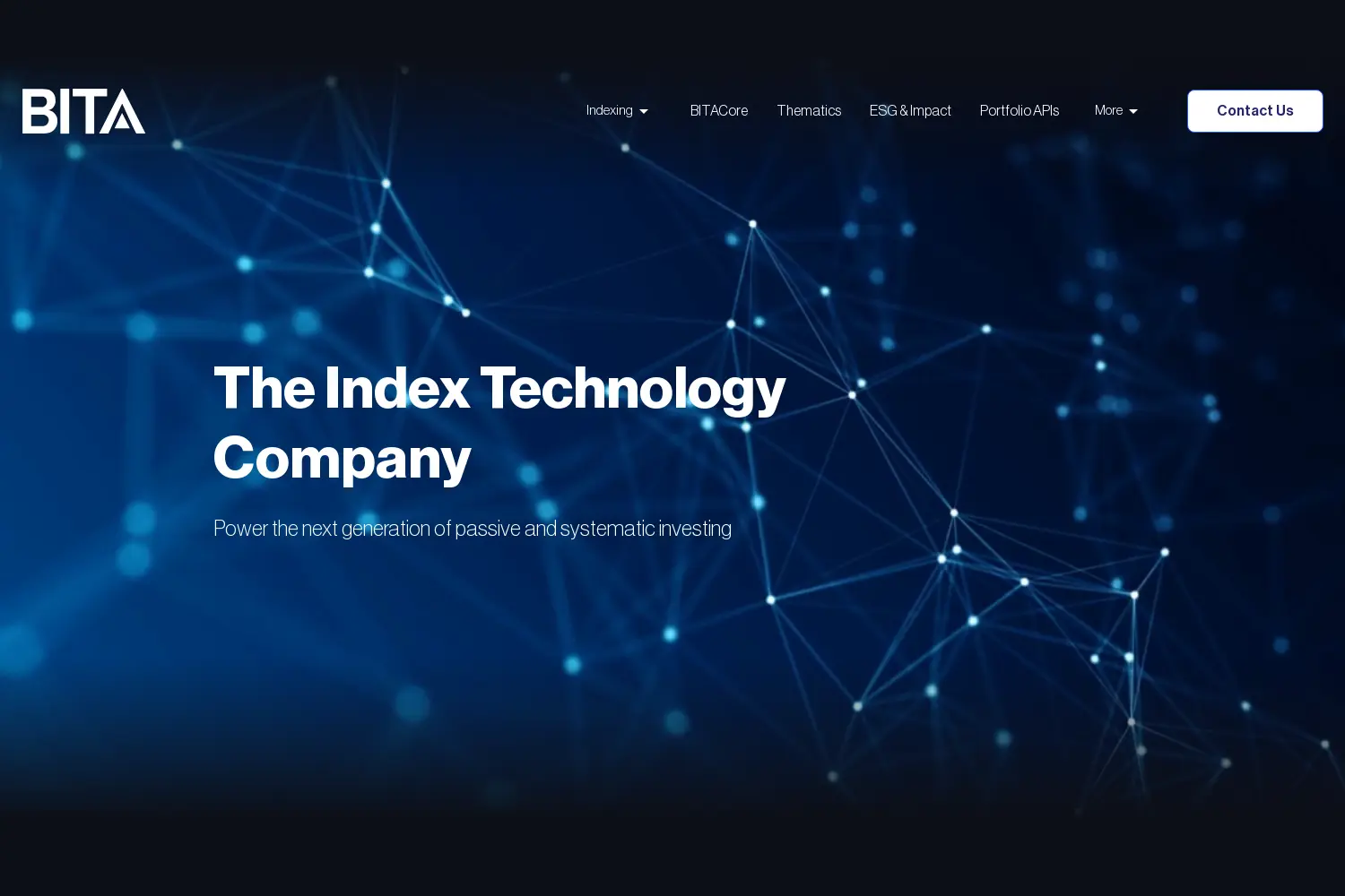 Website der Firma BITA GmbH