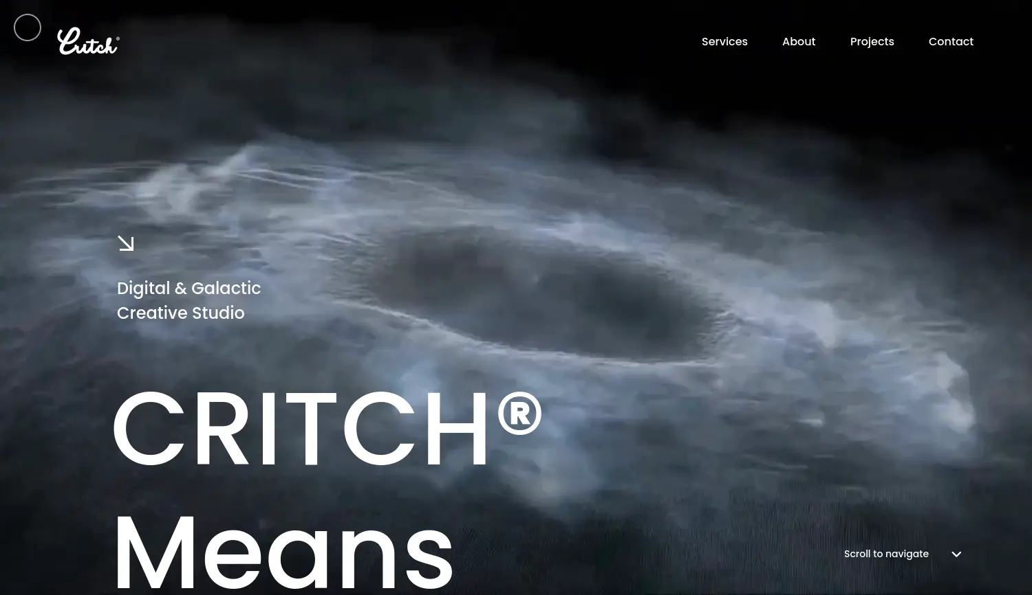 Website der Firma Critch GmbH
