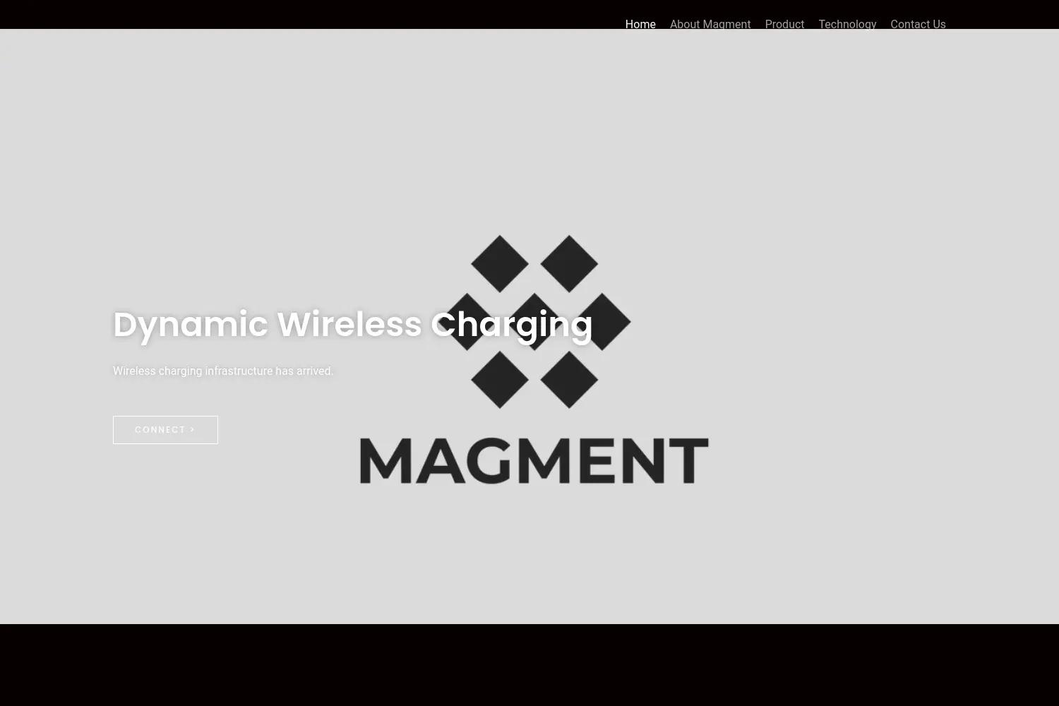 Website der Firma Magment GmbH