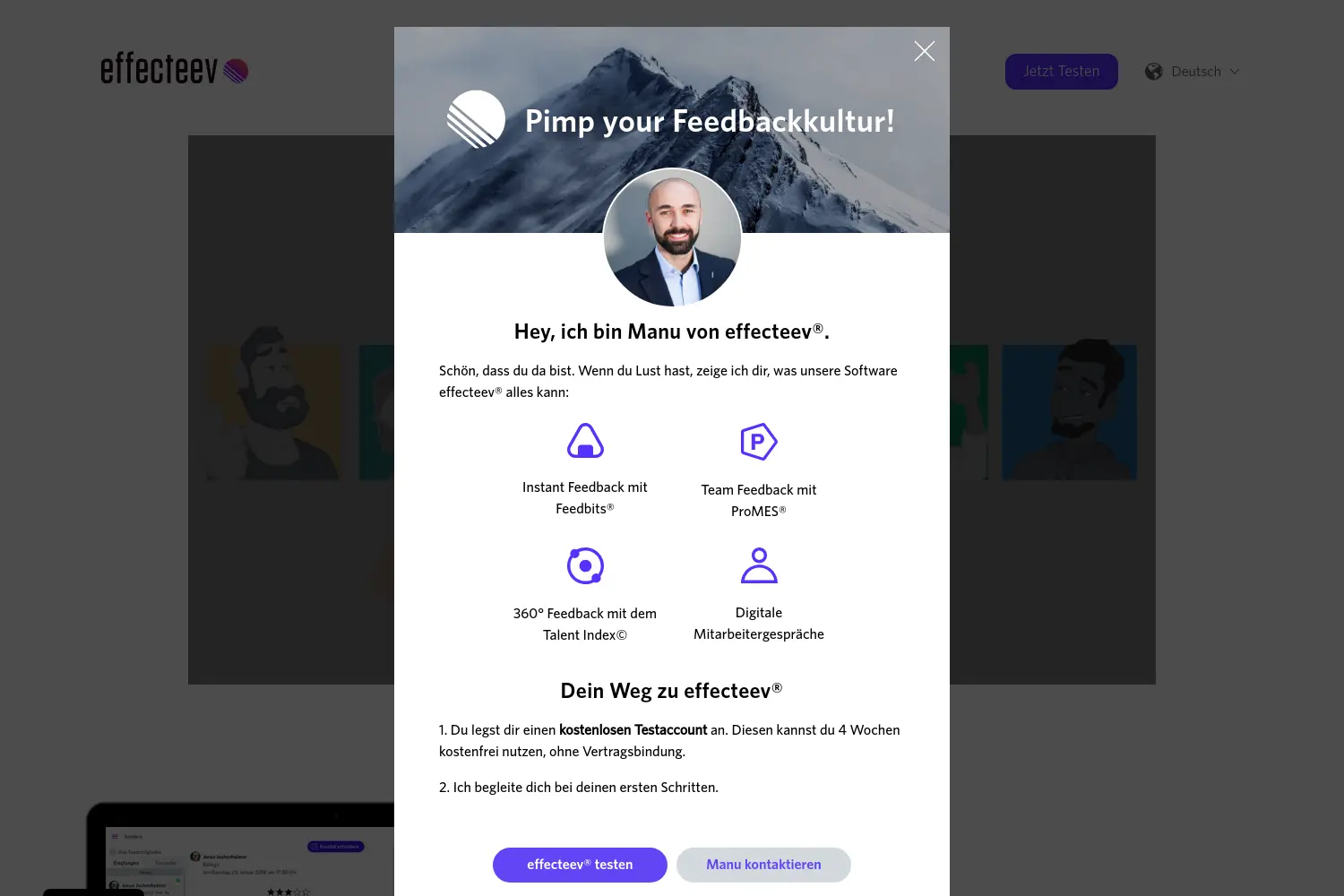 Website der Firma Feedbit Software GmbH