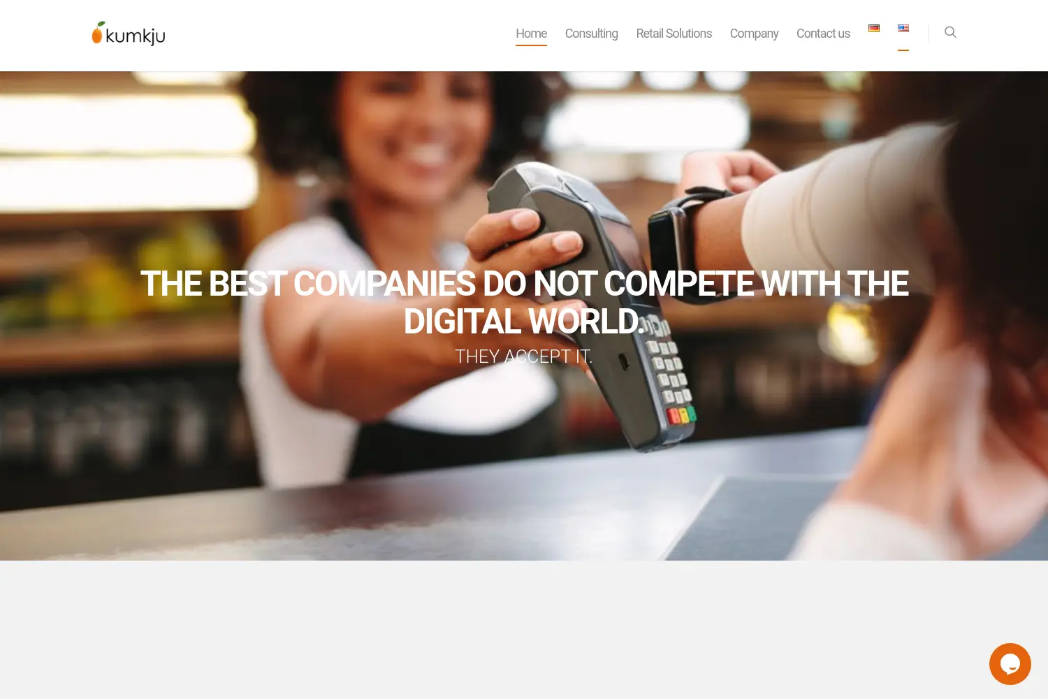Website der Firma kumkju - Digital Customer Consultation Solutions GmbH & Co. KG