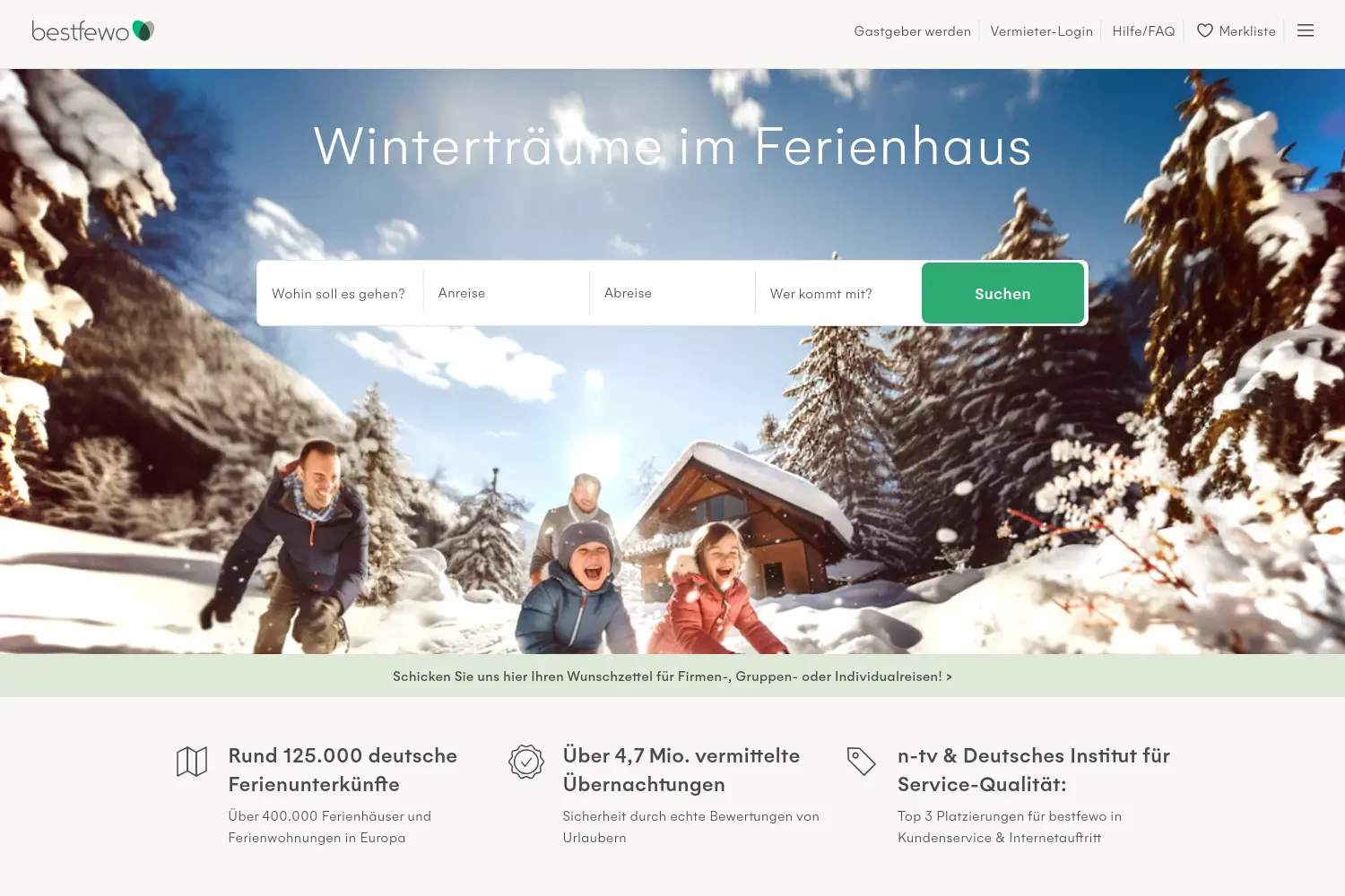 Website der Firma BestSearch Media GmbH