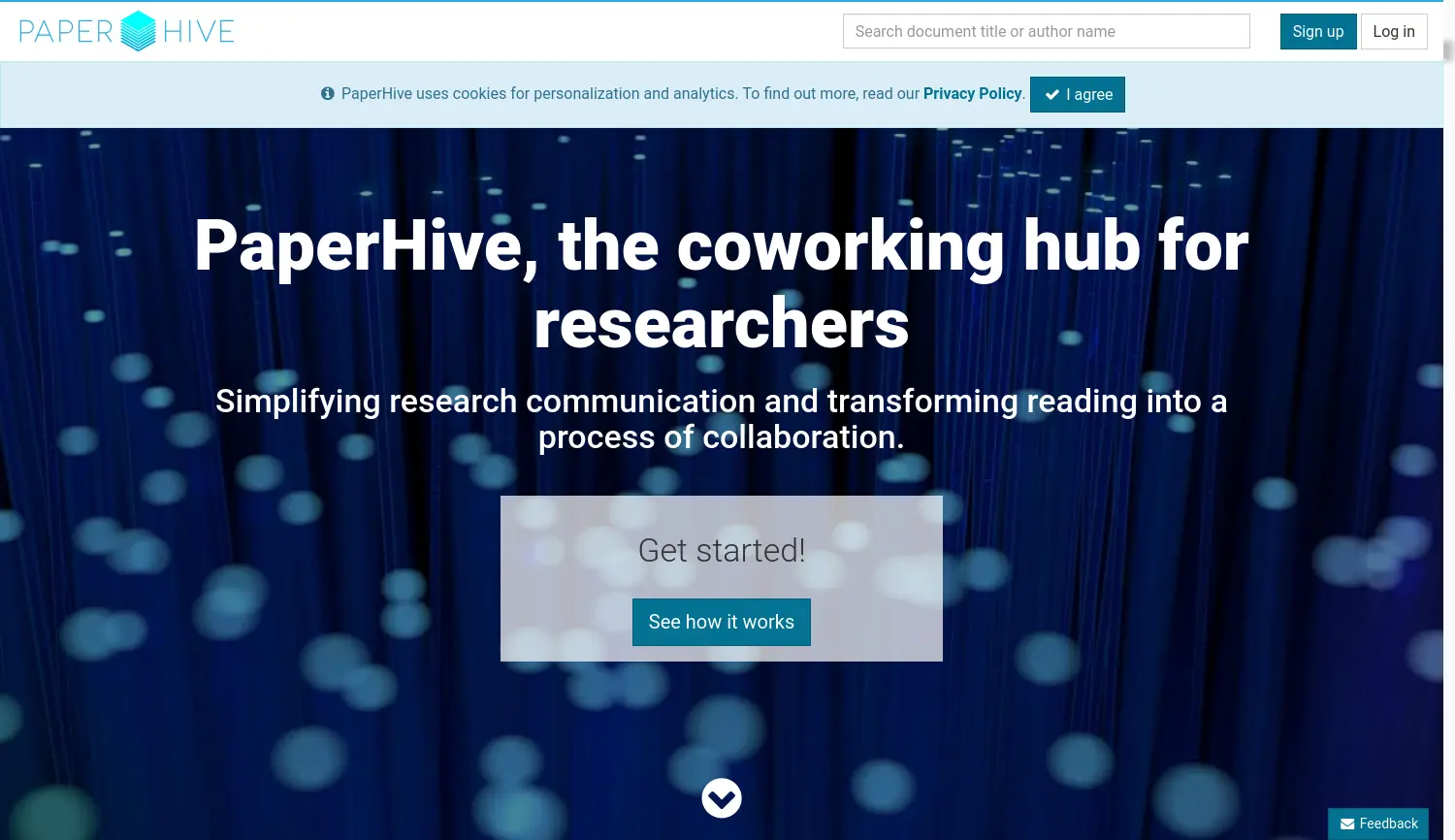 Website der Firma PaperHive UG (haftungsbeschränkt)