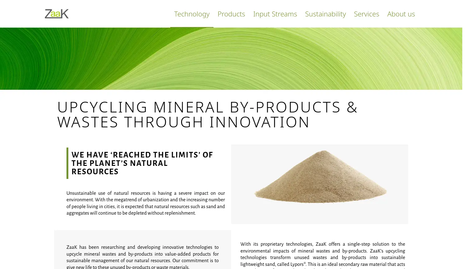 Website der Firma ZaaK Technologies GmbH