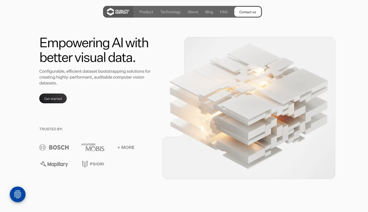 Website der Firma Quality Match GmbH