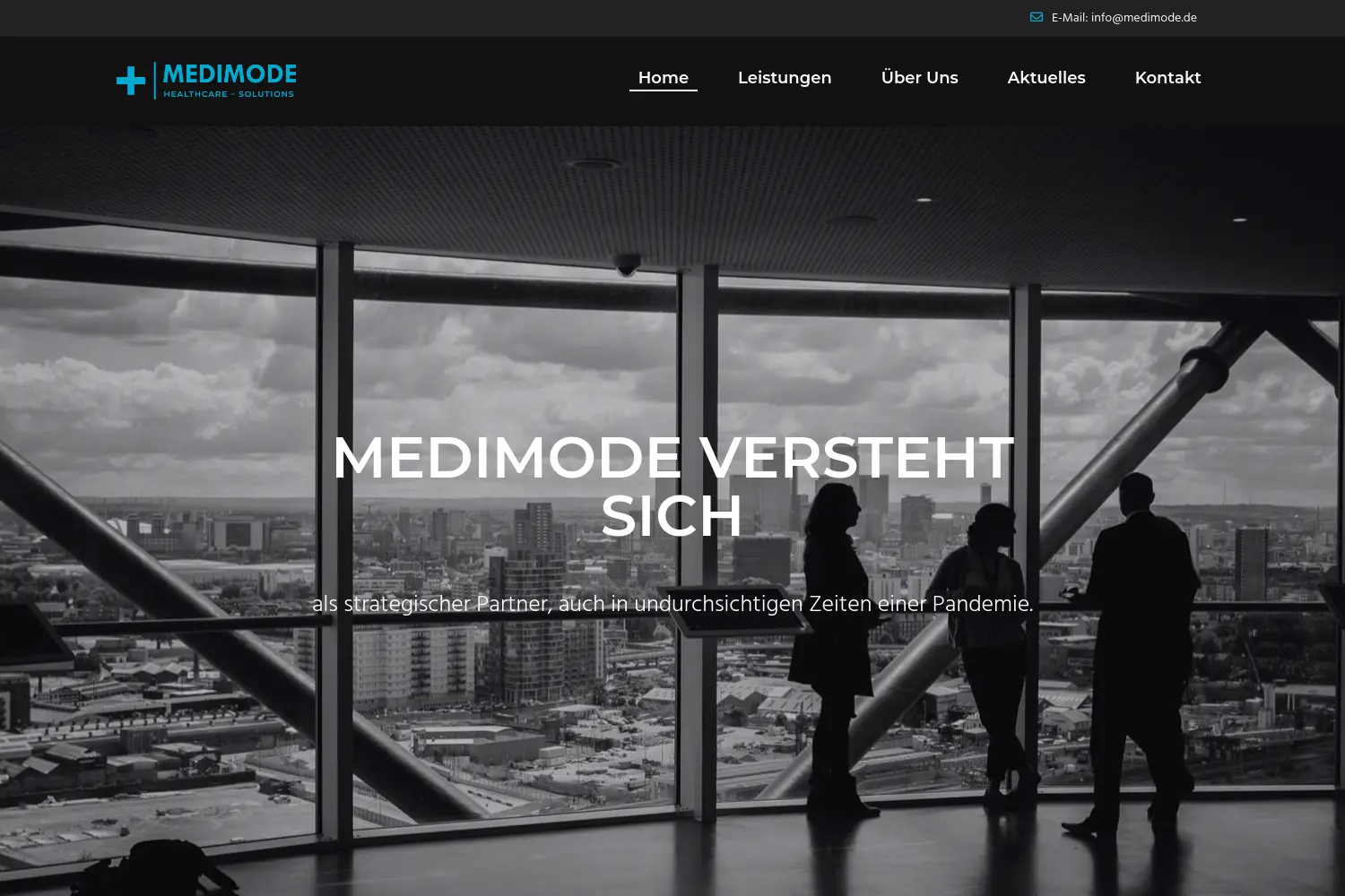 Website der Firma PL Beratungsgesellschaft UG