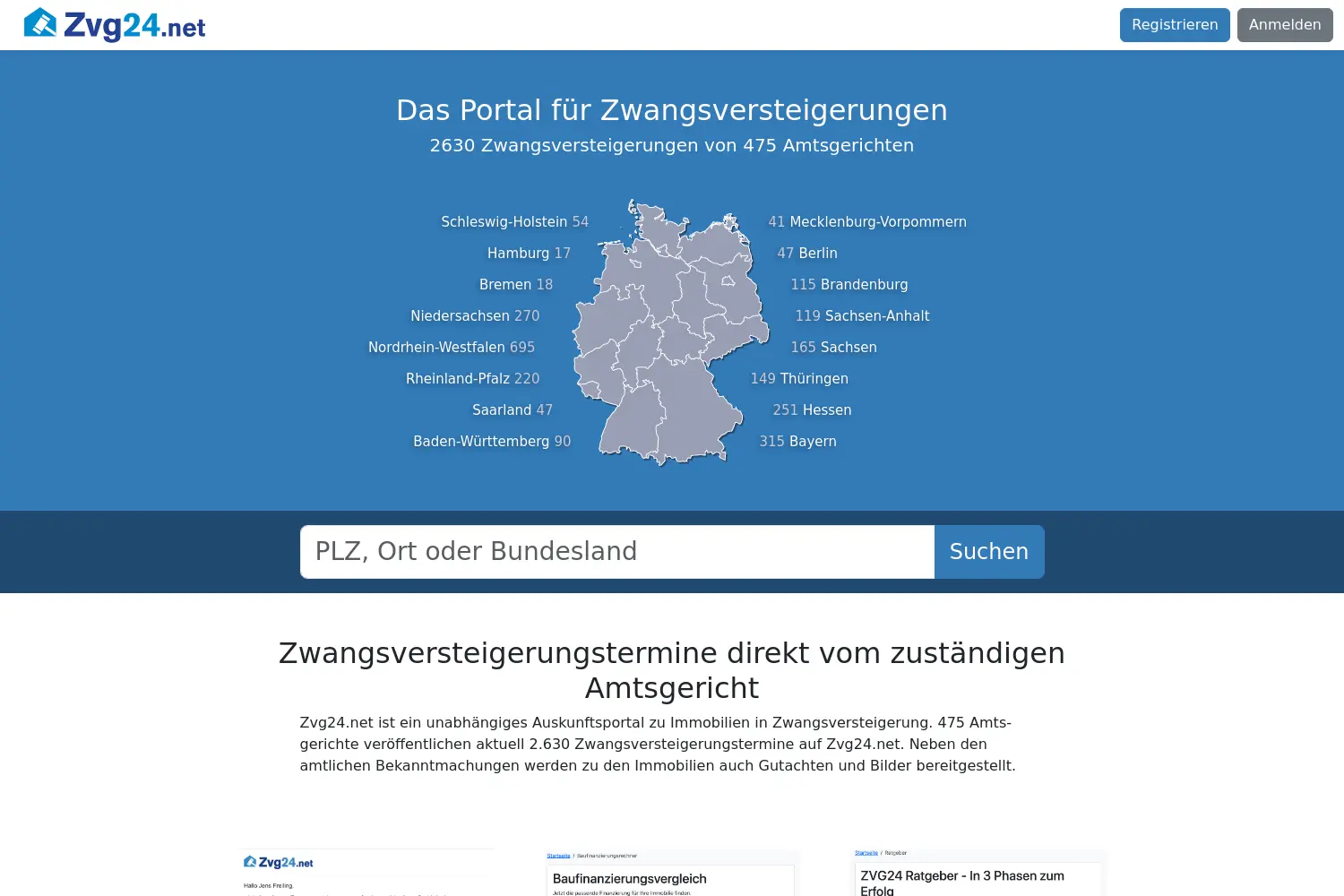 Website der Firma Codemi GmbH