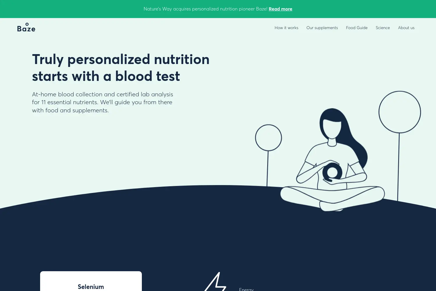 Website der Firma Baze GmbH