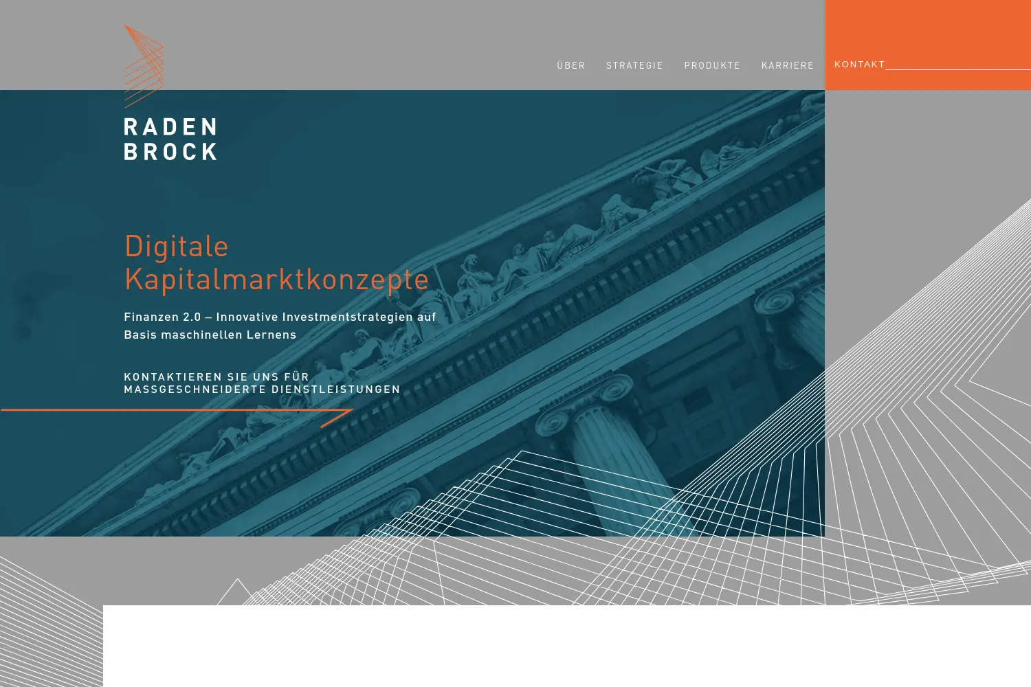 Website der Firma RB Capital GmbH