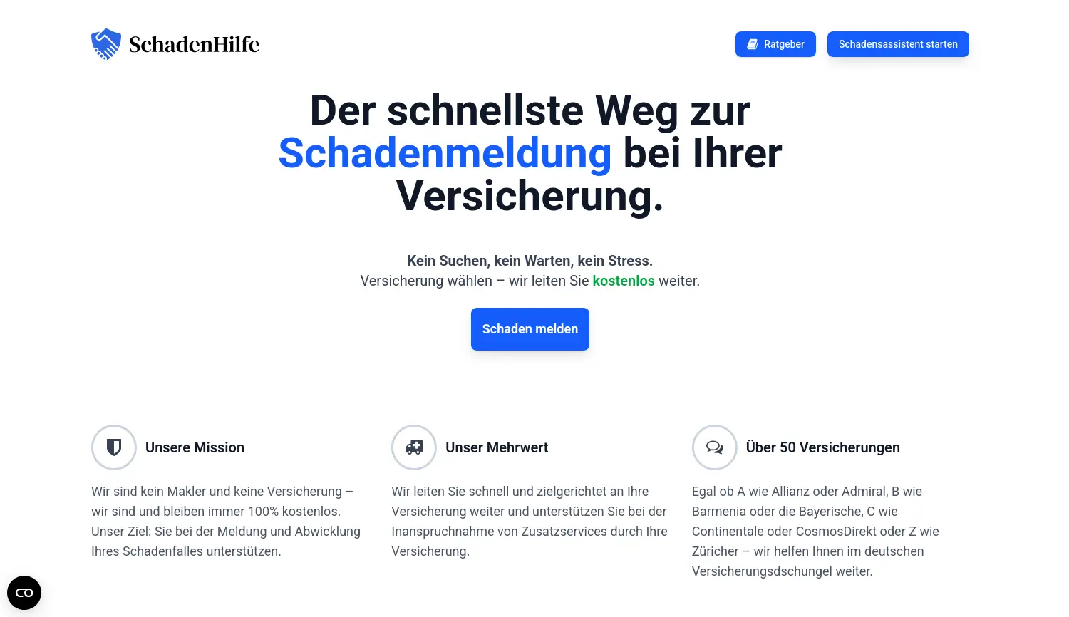 Website der Firma Noxalib GmbH