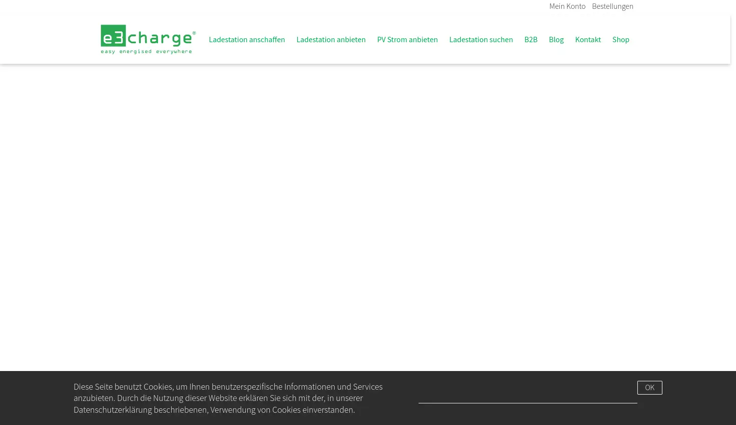 Website der Firma S3 Innovations Vor Gründung