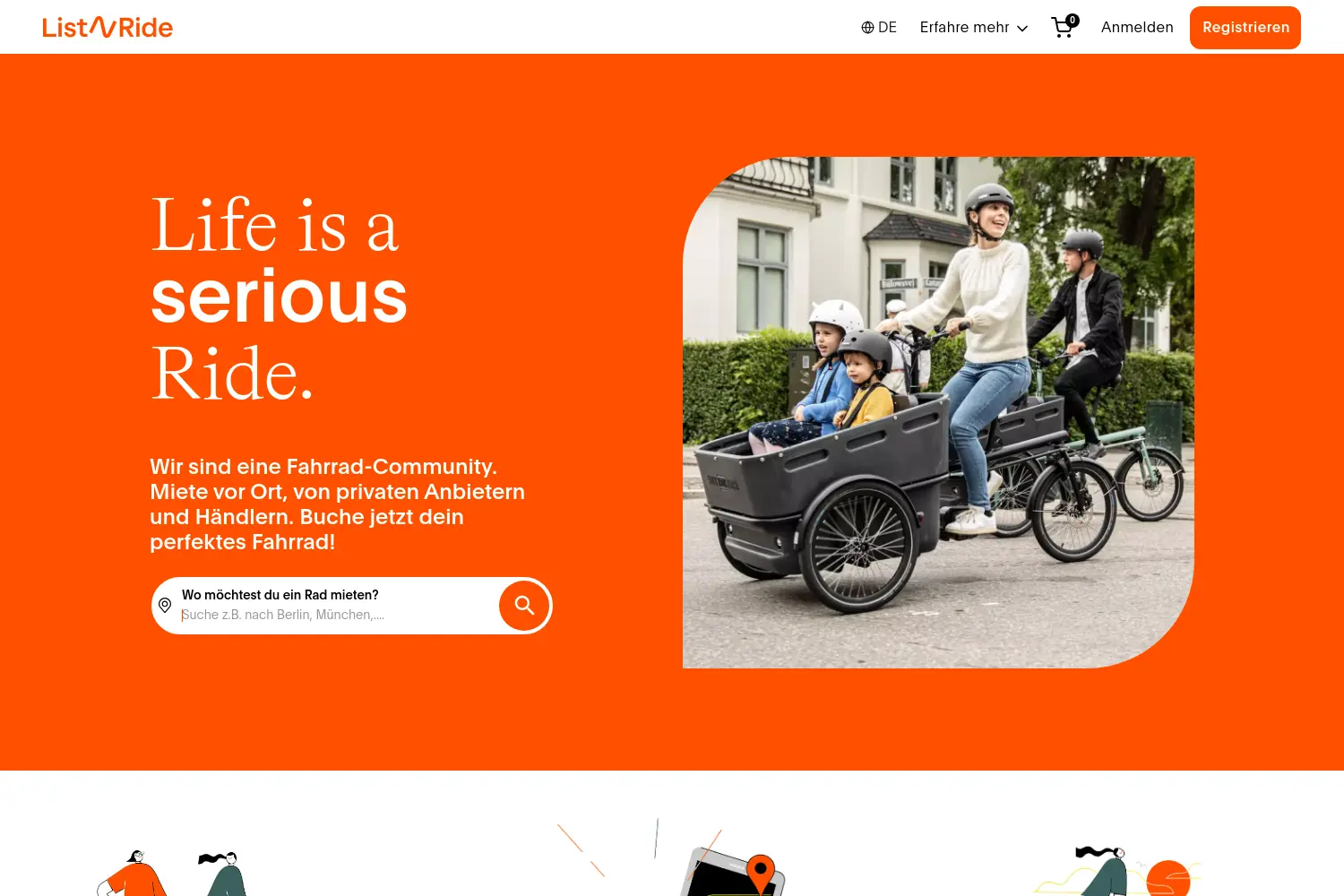 Website der Firma LR Mobility GmbH