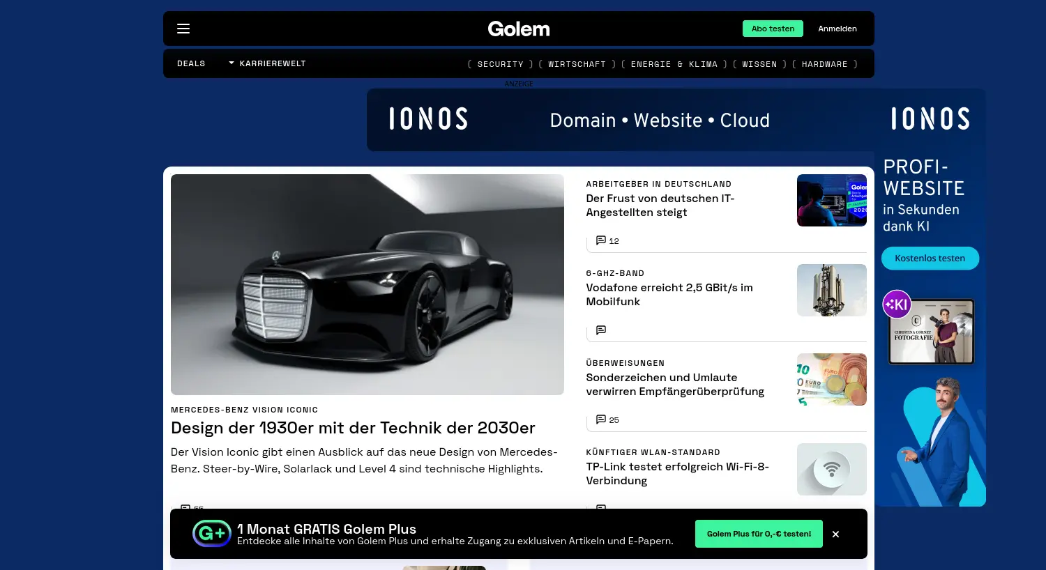 Website der Firma LegalFlex GmbH