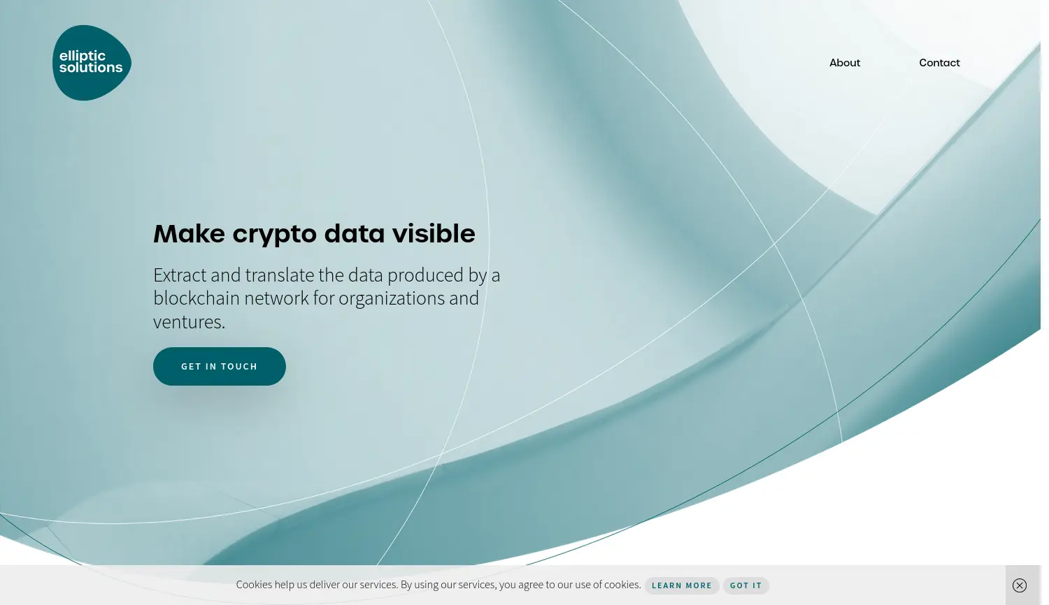 Website der Firma Elliptic Solutions GmbH