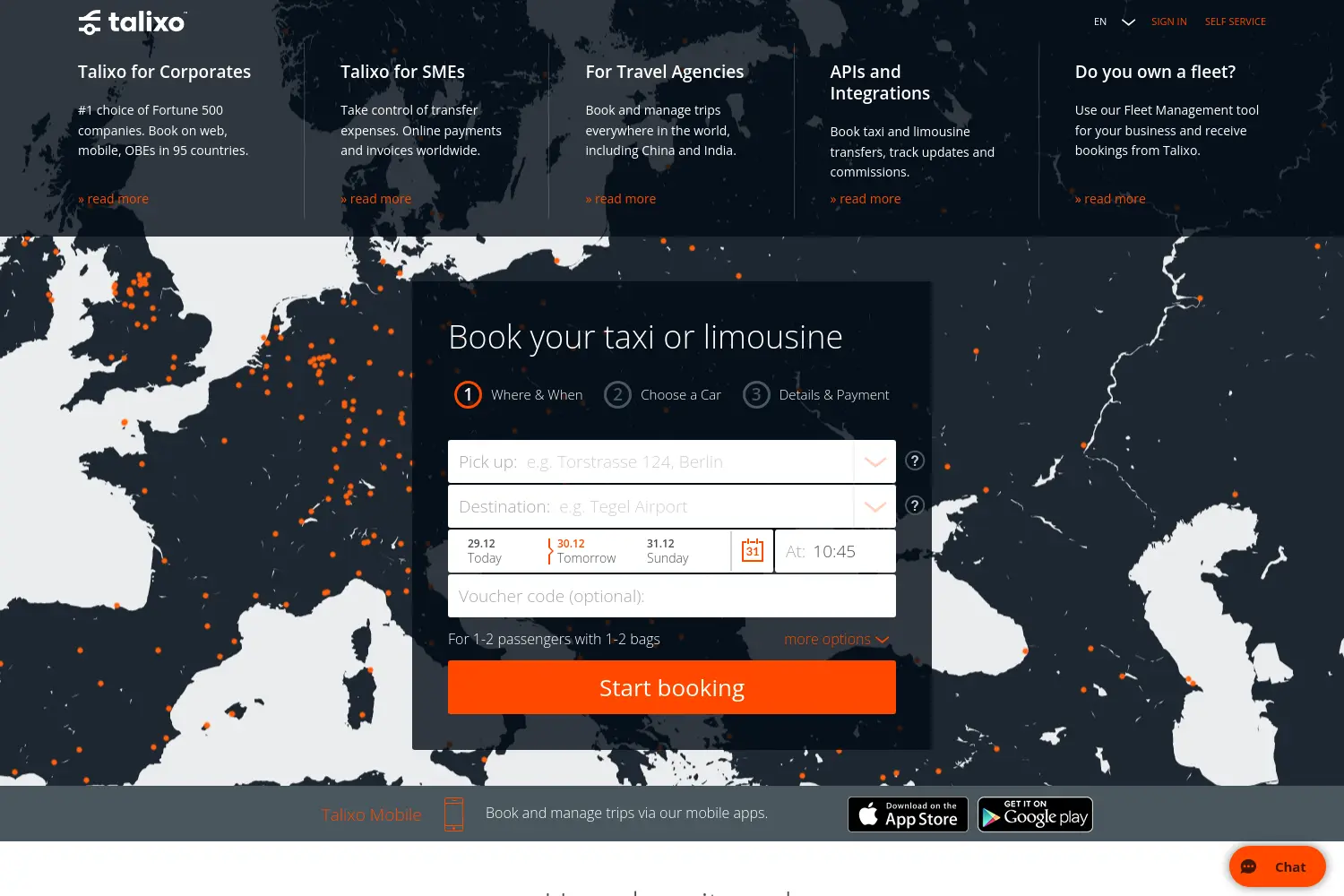 Website der Firma Public In Motion GmbH