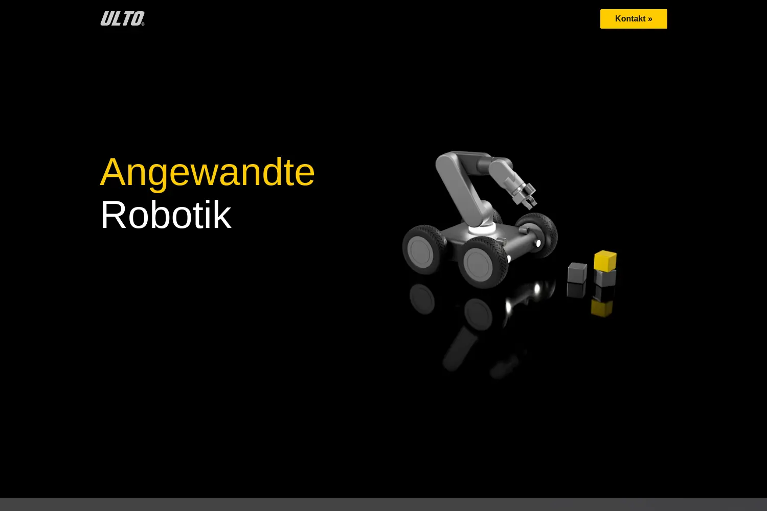 Website der Firma Ulto UG & Co. KG