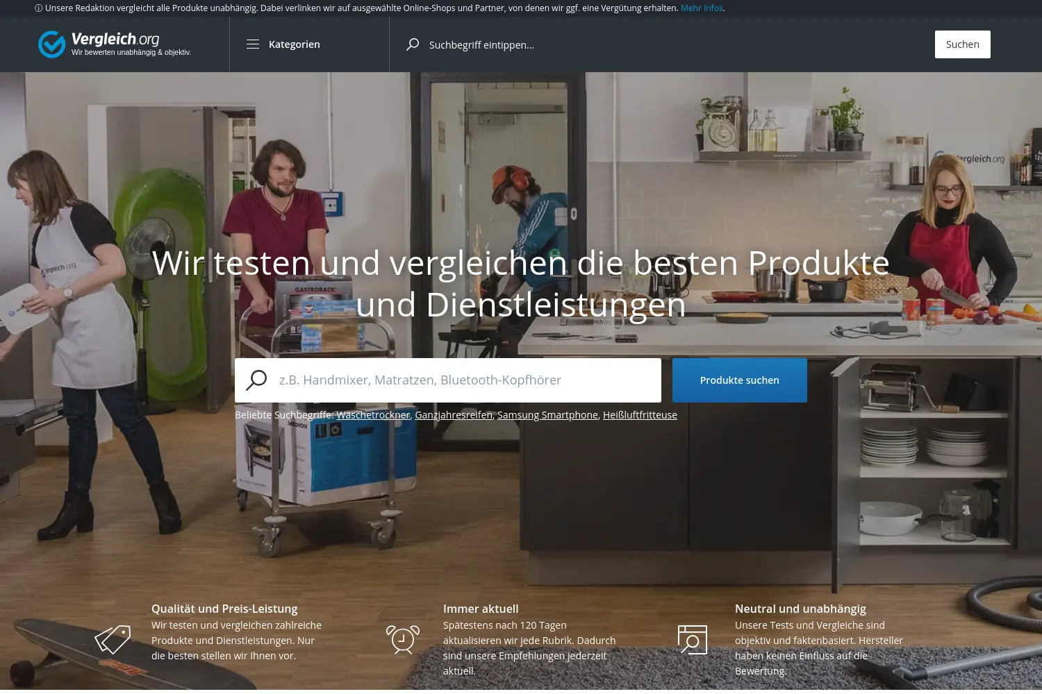 Website der Firma VGL Verlagsgesellschaft mbH