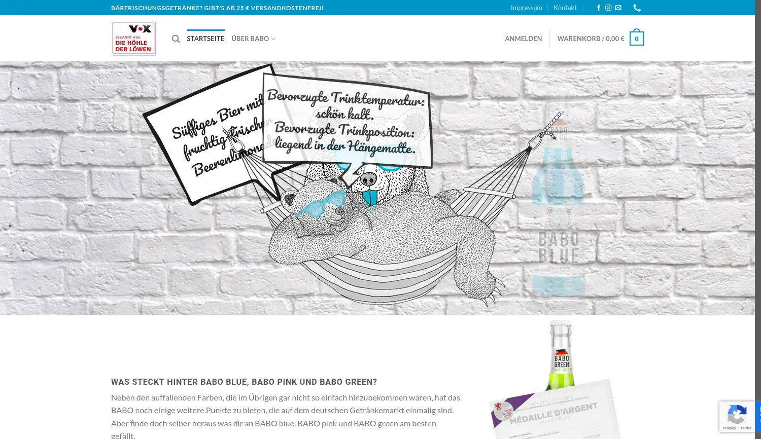 Website der Firma AS Premium Produktions & Vertriebs GmbH