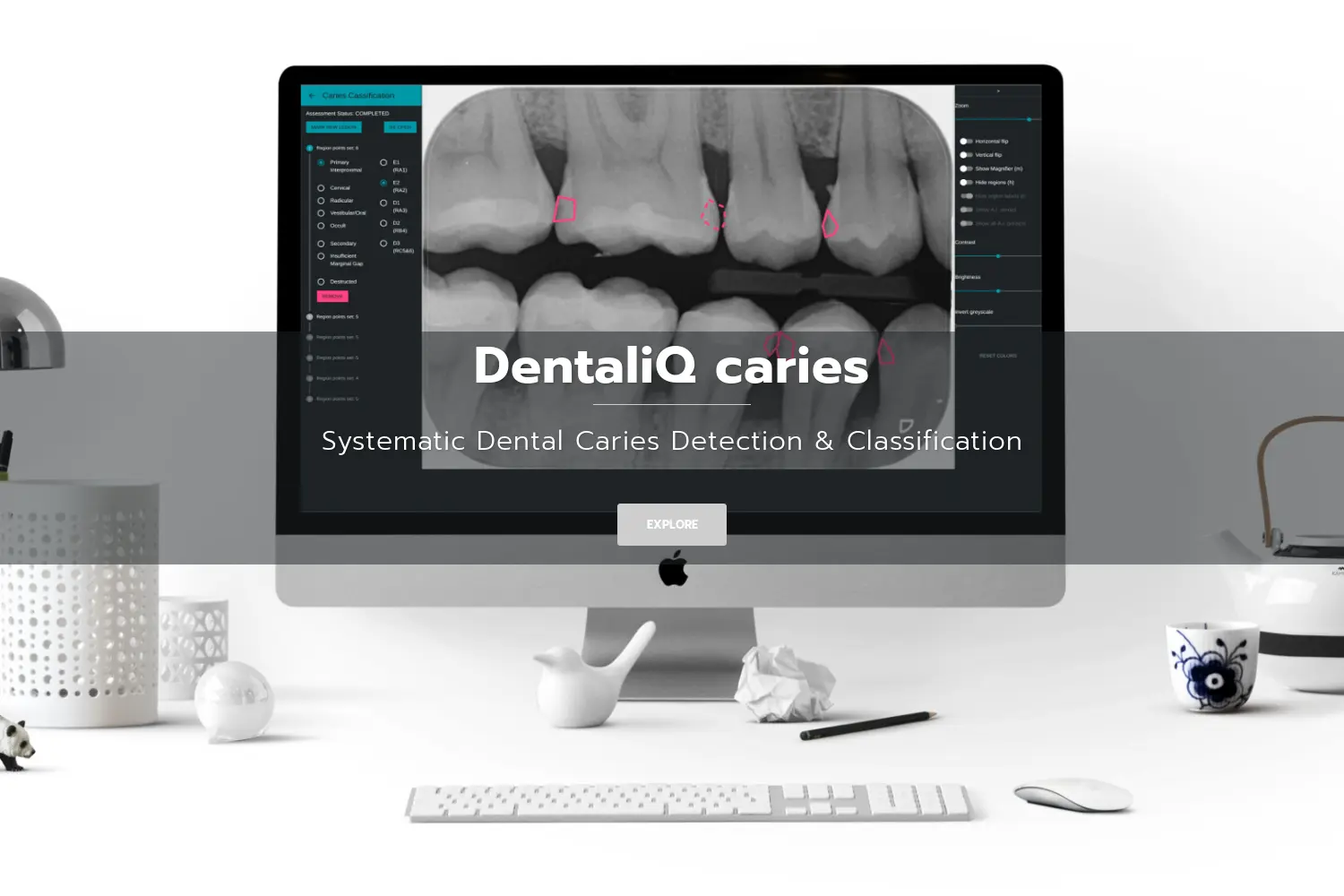 Website der Firma CellmatiQ GmbH