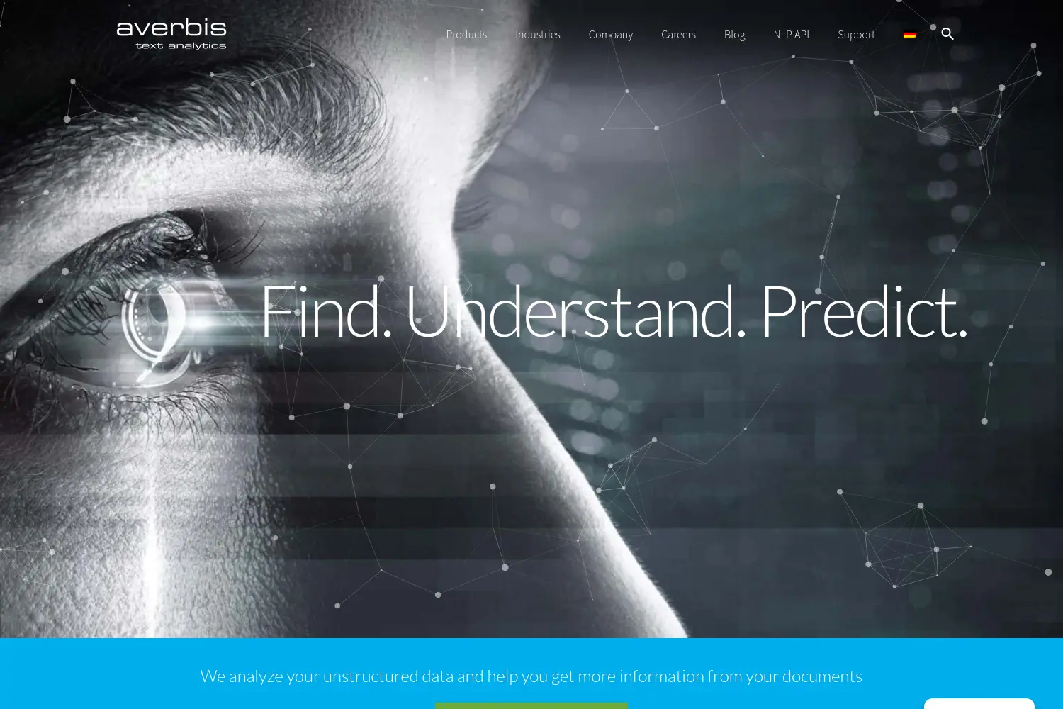 Website der Firma Averbis GmbH