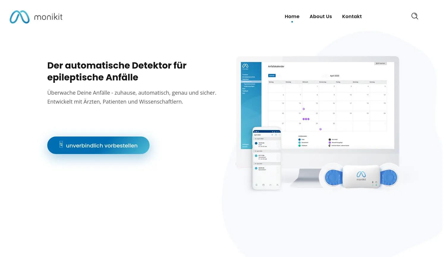 Website der Firma Life Science Inkubator GmbH