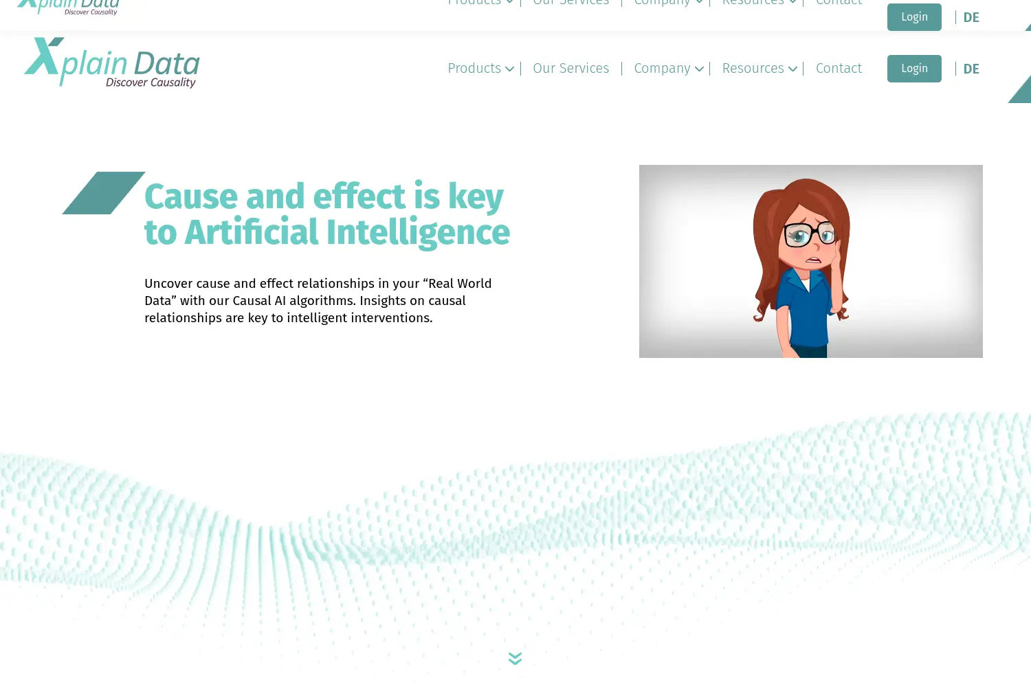 Website der Firma Xplain Data GmbH
