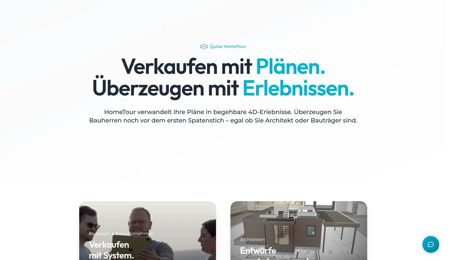 Website der Firma Quilar