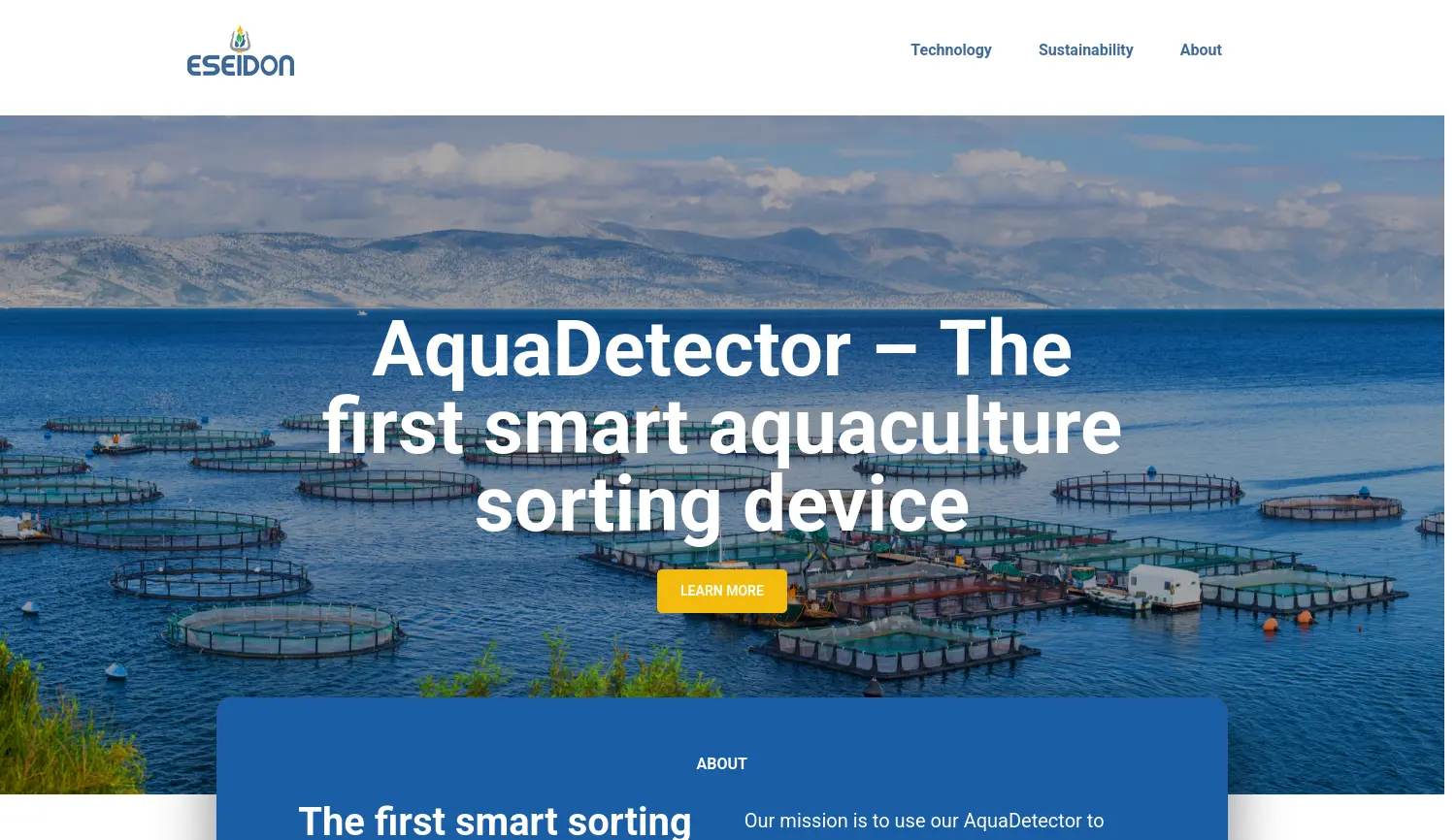 Website der Firma eseidon GmbH