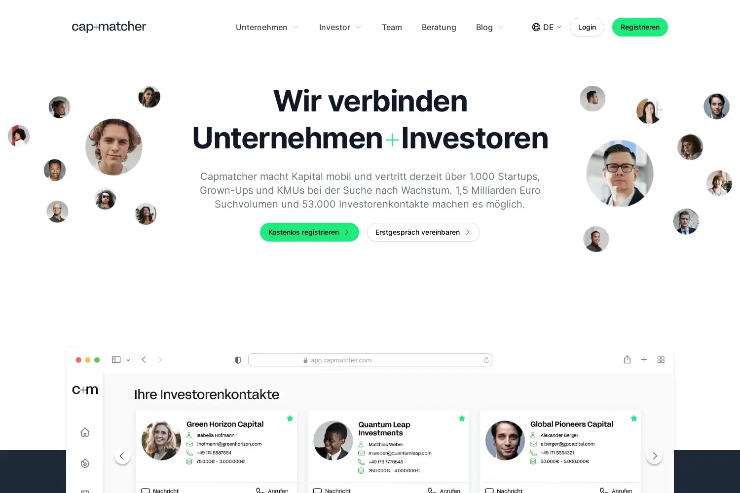 Website der Firma Hardi.Venture e. K.
