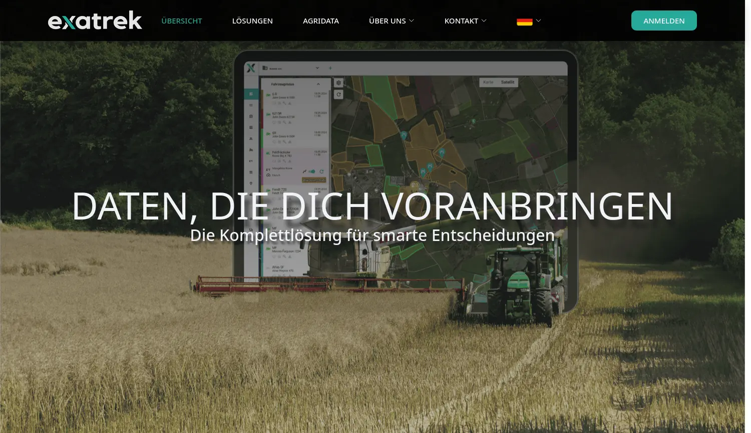 Website der Firma EXA Computing GmbH