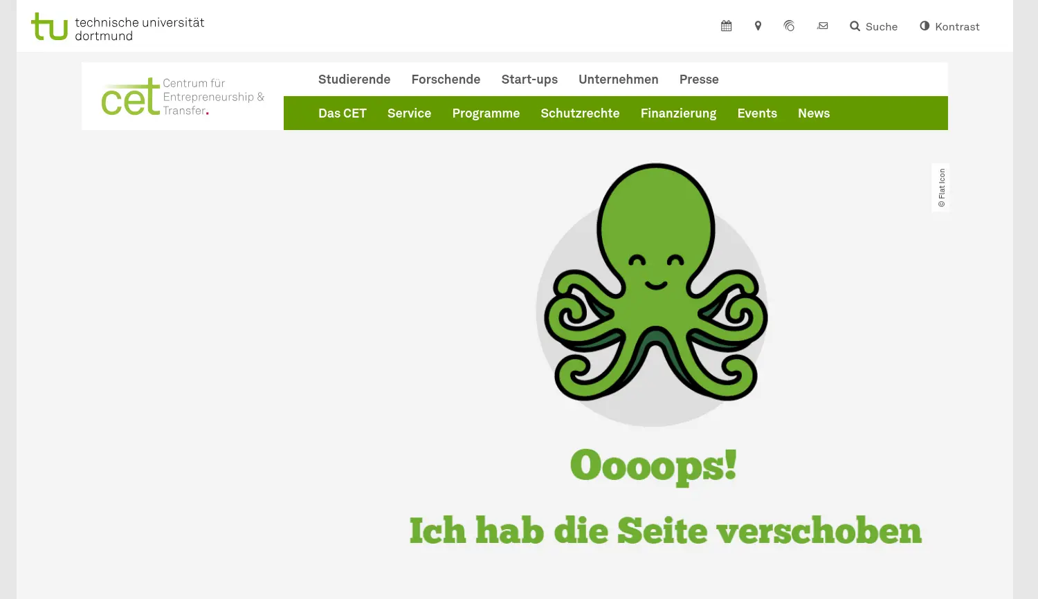 Website der Firma STARTUP.INNOLAB