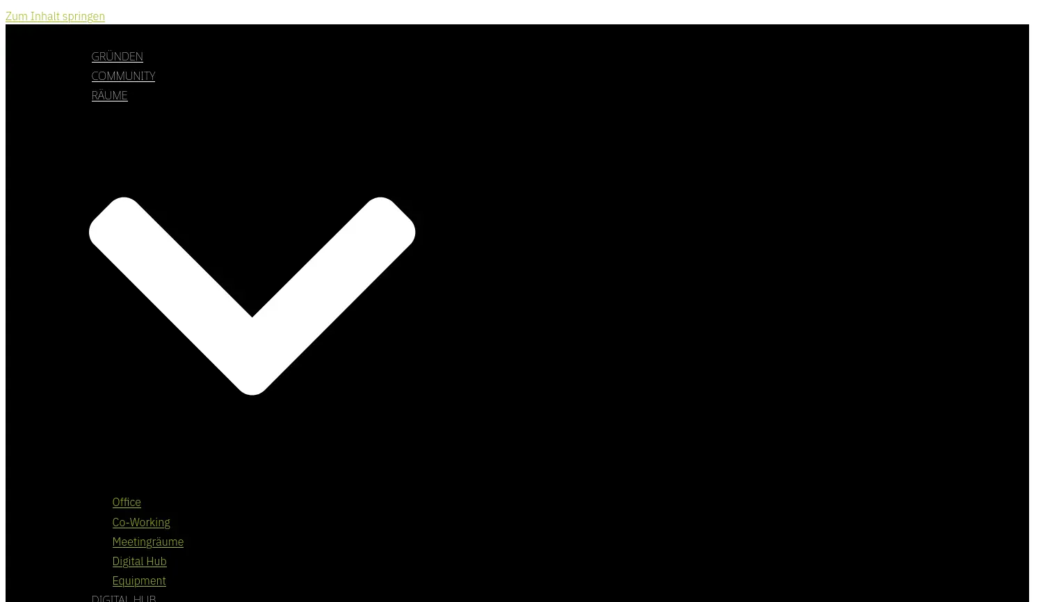 Website der Firma Starthouse Spessart – Digitales Gründerzentrum in Lohr a.Main